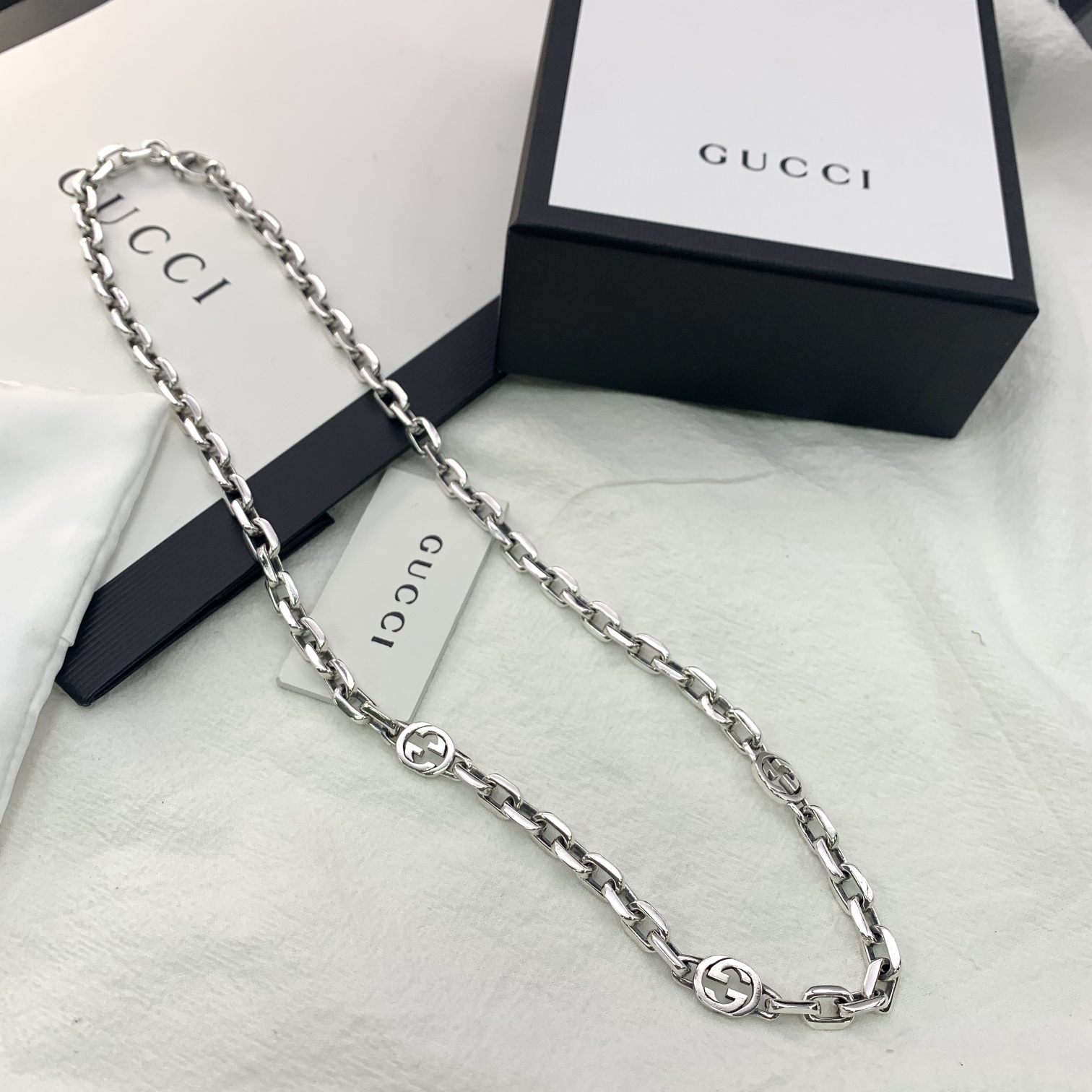 𝐆𝐮𝐜𝐜𝐢 Double G Necklace