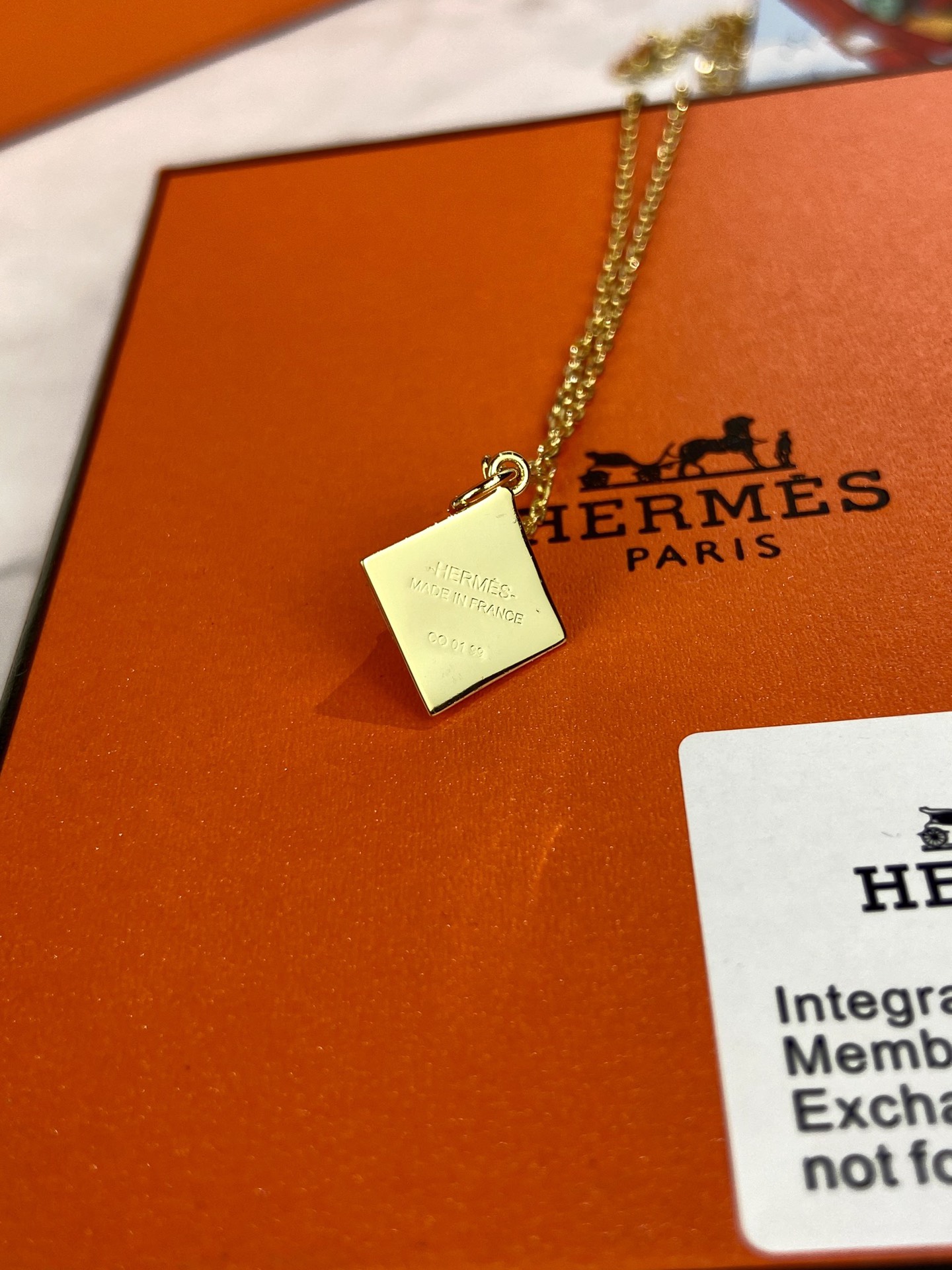 Hermes necklace