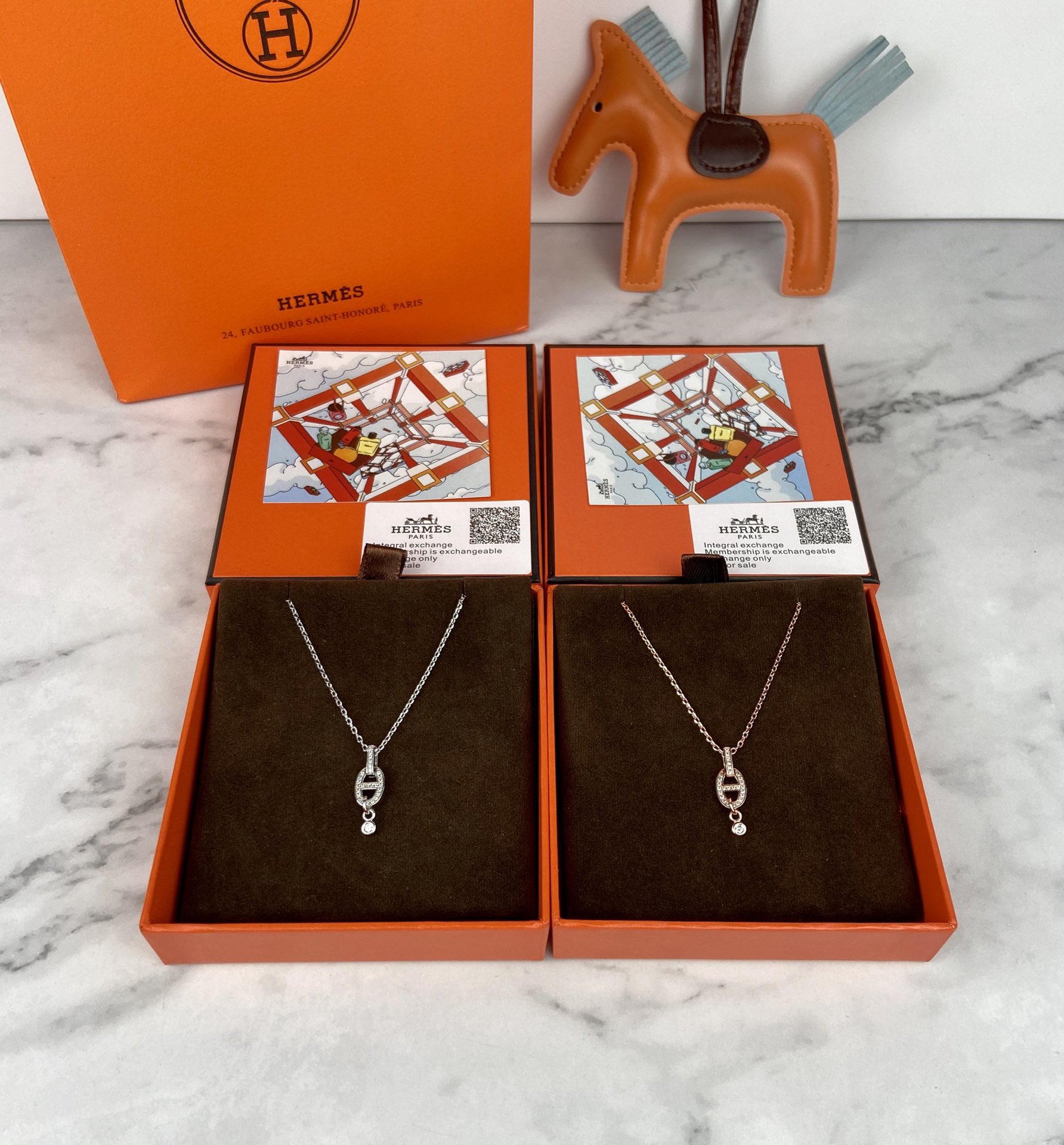 Hermes necklace