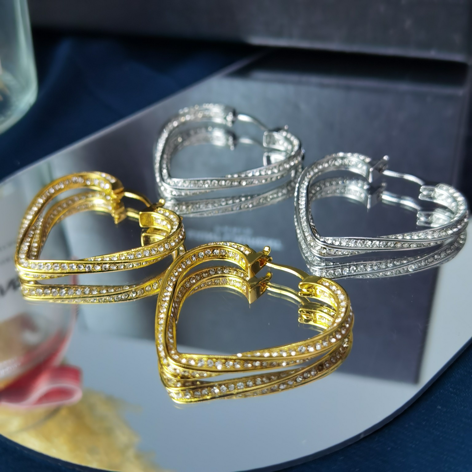 Saint Laurent YSL earrings studs