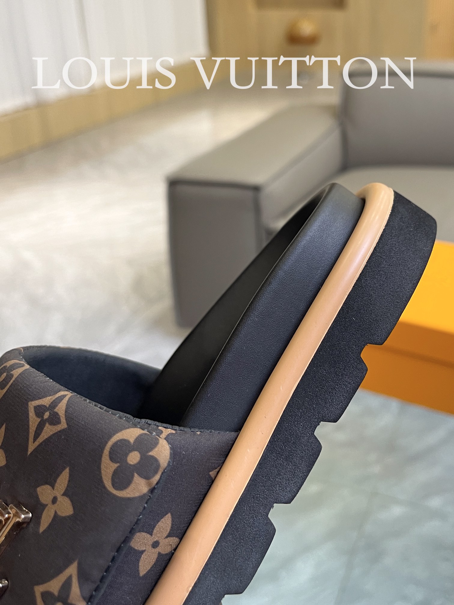 Louis Vuitton 2023 couple models embossed print