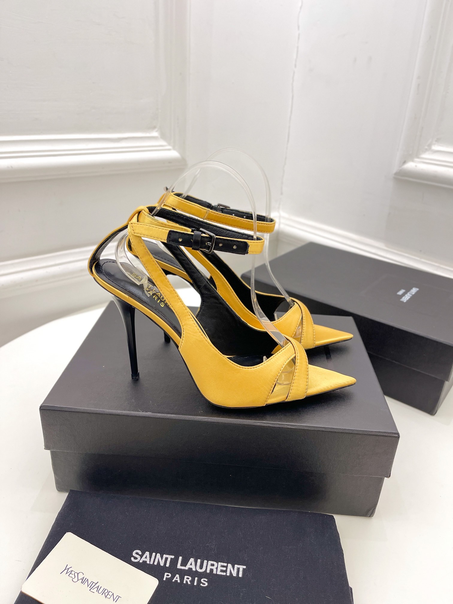 𝙎𝙖𝙞𝙣𝙩 𝙇𝙖𝙪𝙧𝙚𝙣𝙩 | 𝟐𝟎𝟐𝟏/𝐒𝐒 𝐧𝐞𝐰 YSL｜Roland 2022/fw early spring new baked high heels