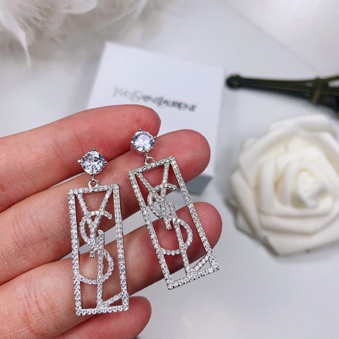 Saint Laurent YSL earrings studs