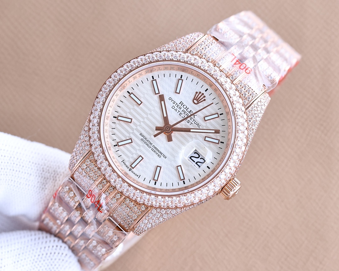Rolex full diamond model