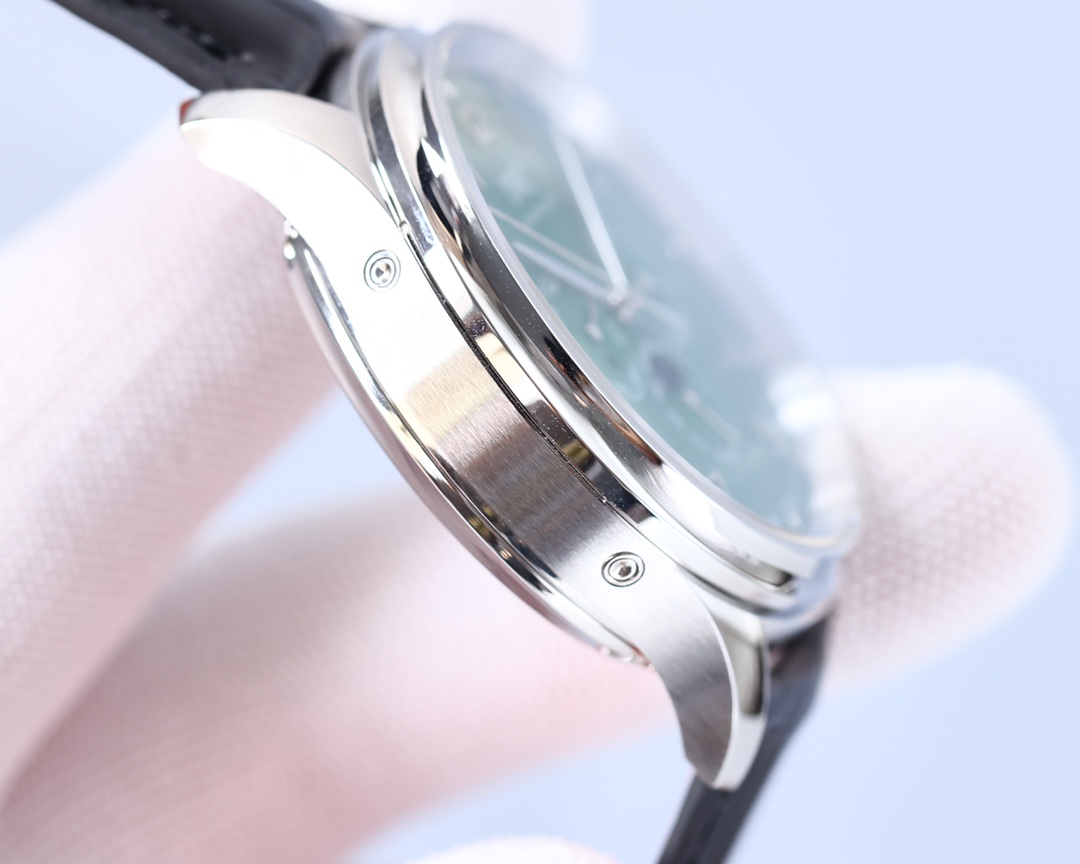 IWC- Portuguese Collection German CNC machine open molded case and strap 82650 movement copy