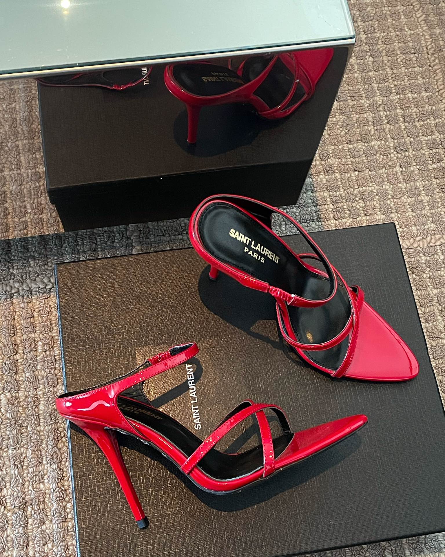 𝙎𝙖𝙞𝙣𝙩 𝙇𝙖𝙪𝙧𝙚𝙣𝙩 | 𝟐𝟎𝟐𝟐/𝐒𝐒 𝐧𝐞𝐰 YSL｜Early spring new high heels Italian leather outsole