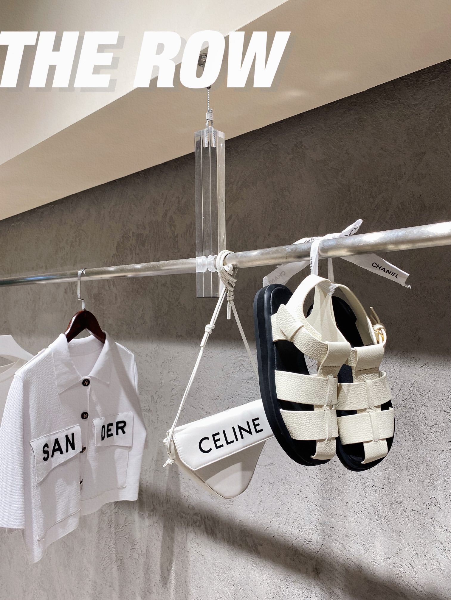 THE ROW Baotou Roman sandals, super soft calfskin thickness of about 40mm