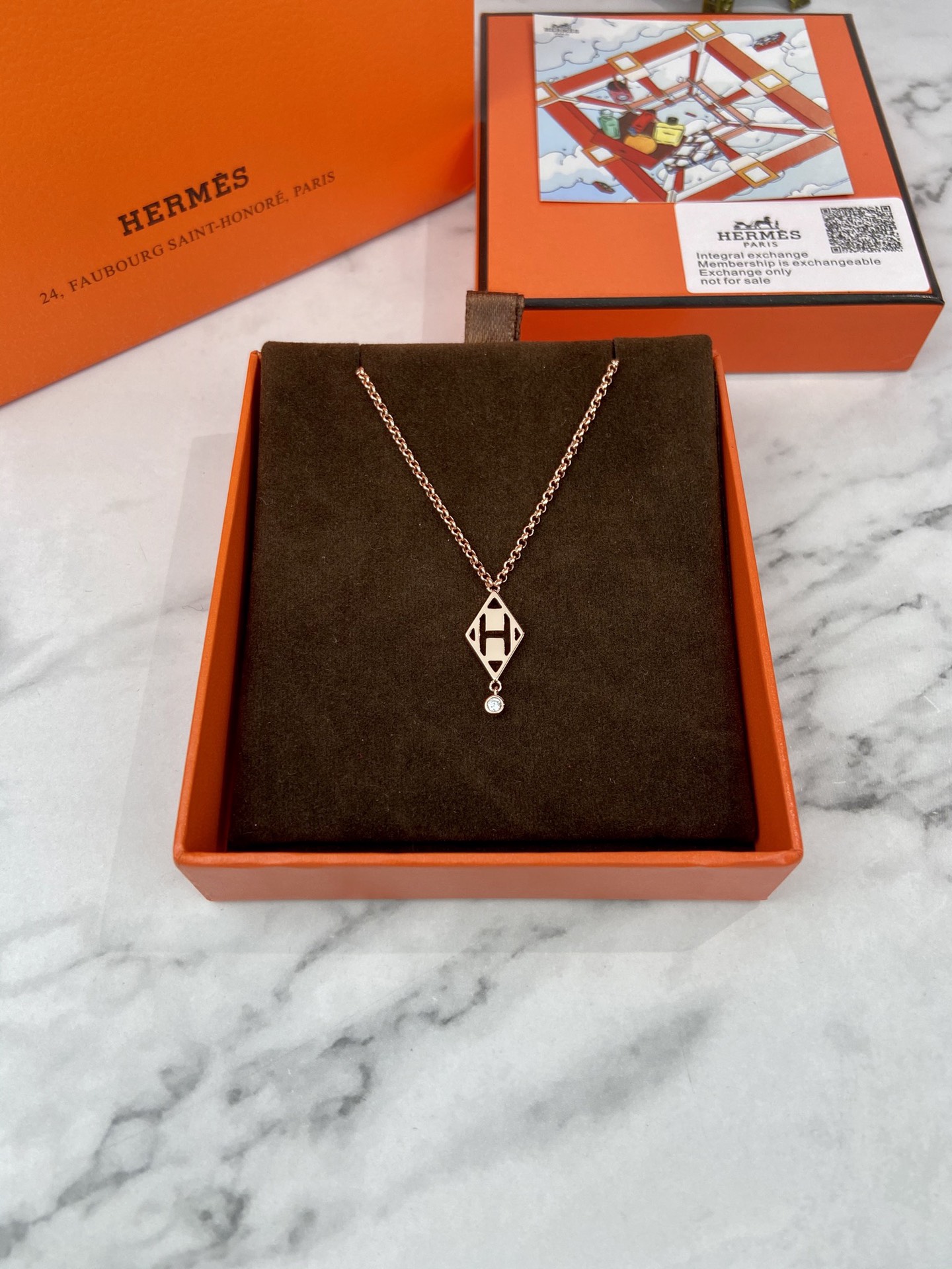 Hermes necklace