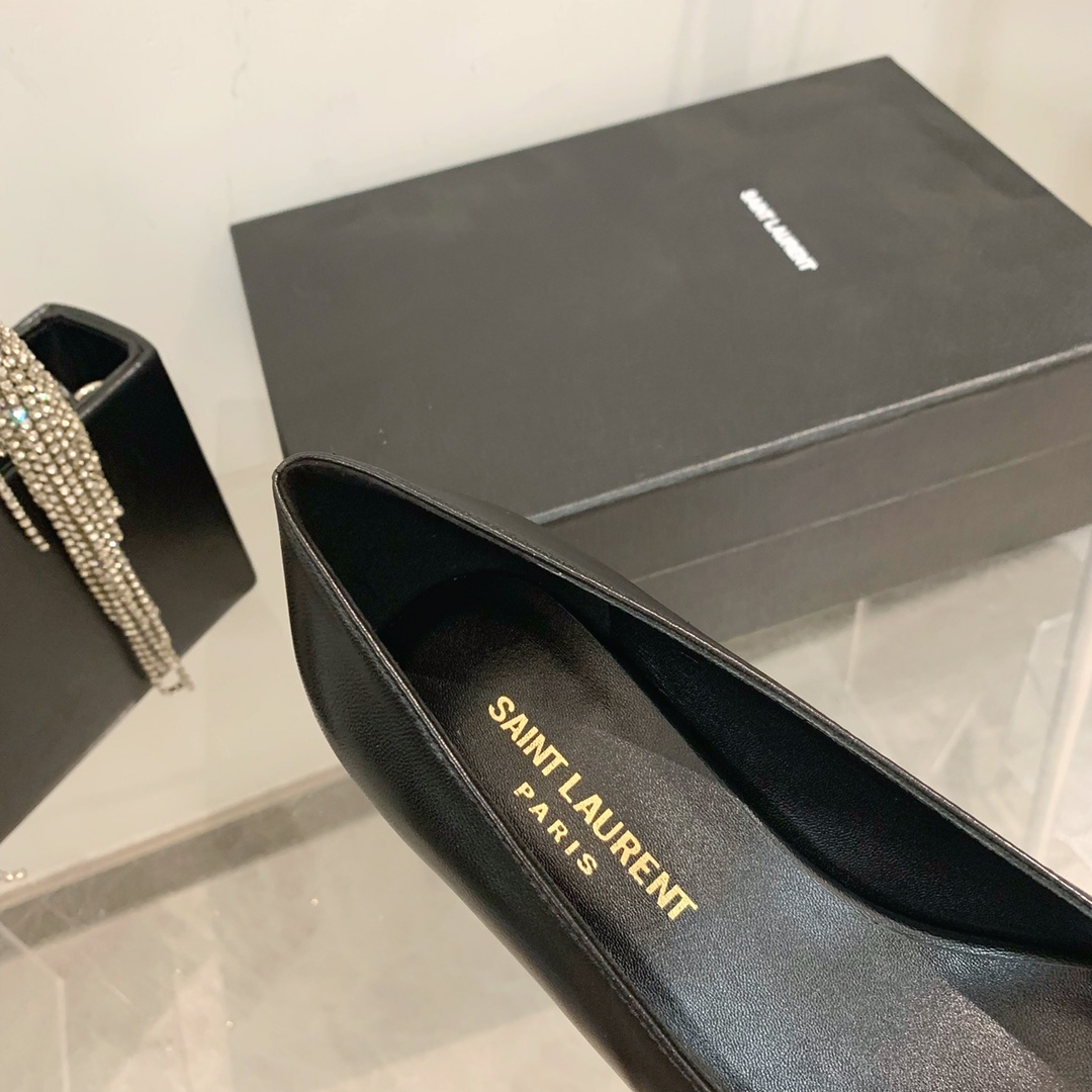 𝙎𝙖𝙞𝙣𝙩 𝙇𝙖𝙪𝙧𝙚𝙣𝙩 | 𝟐𝟎𝟐𝟐/𝐒𝐒 𝐧𝐞𝐰 YSL｜Saint Laurent Metal Toe Series Italian Leather Outsole