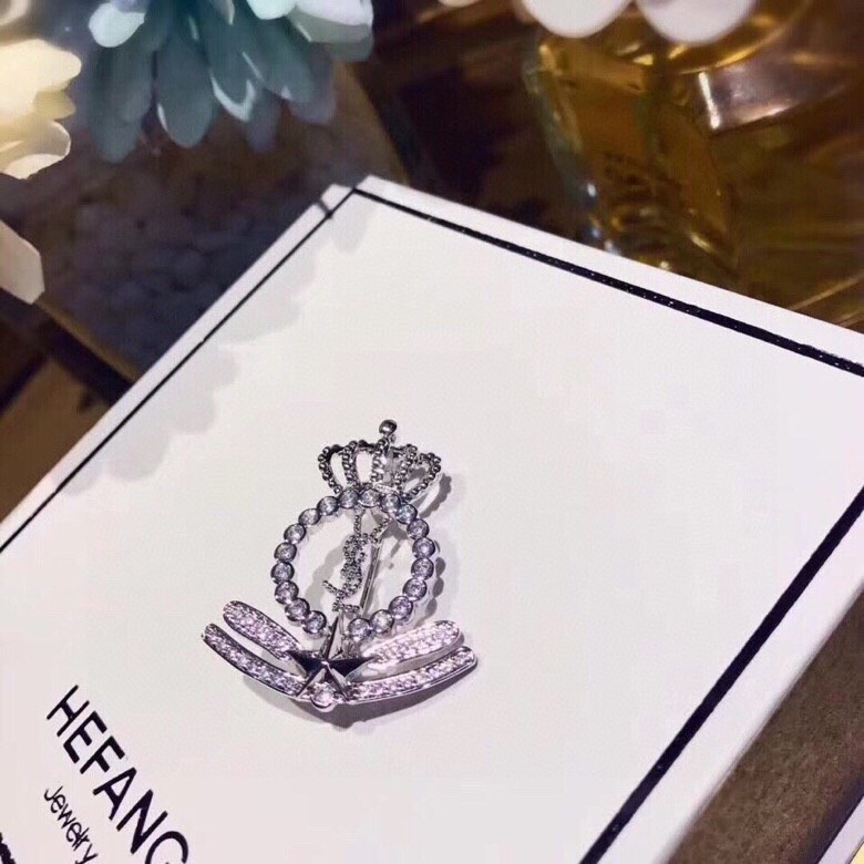 Saint Laurent YSL brooch