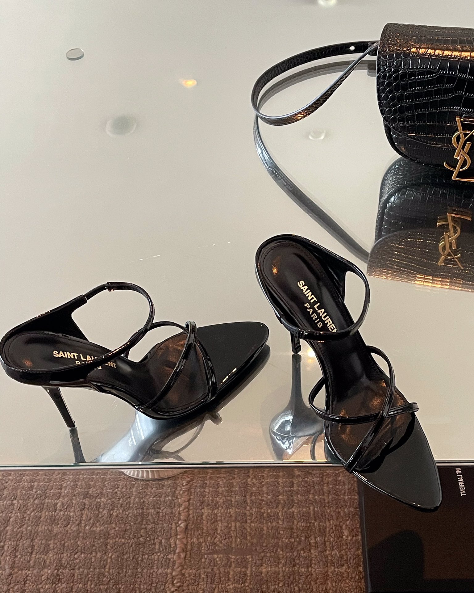 𝙎𝙖𝙞𝙣𝙩 𝙇𝙖𝙪𝙧𝙚𝙣𝙩 | 𝟐𝟎𝟐𝟐/𝐒𝐒 𝐧𝐞𝐰 YSL｜Early spring new high heels Italian leather outsole