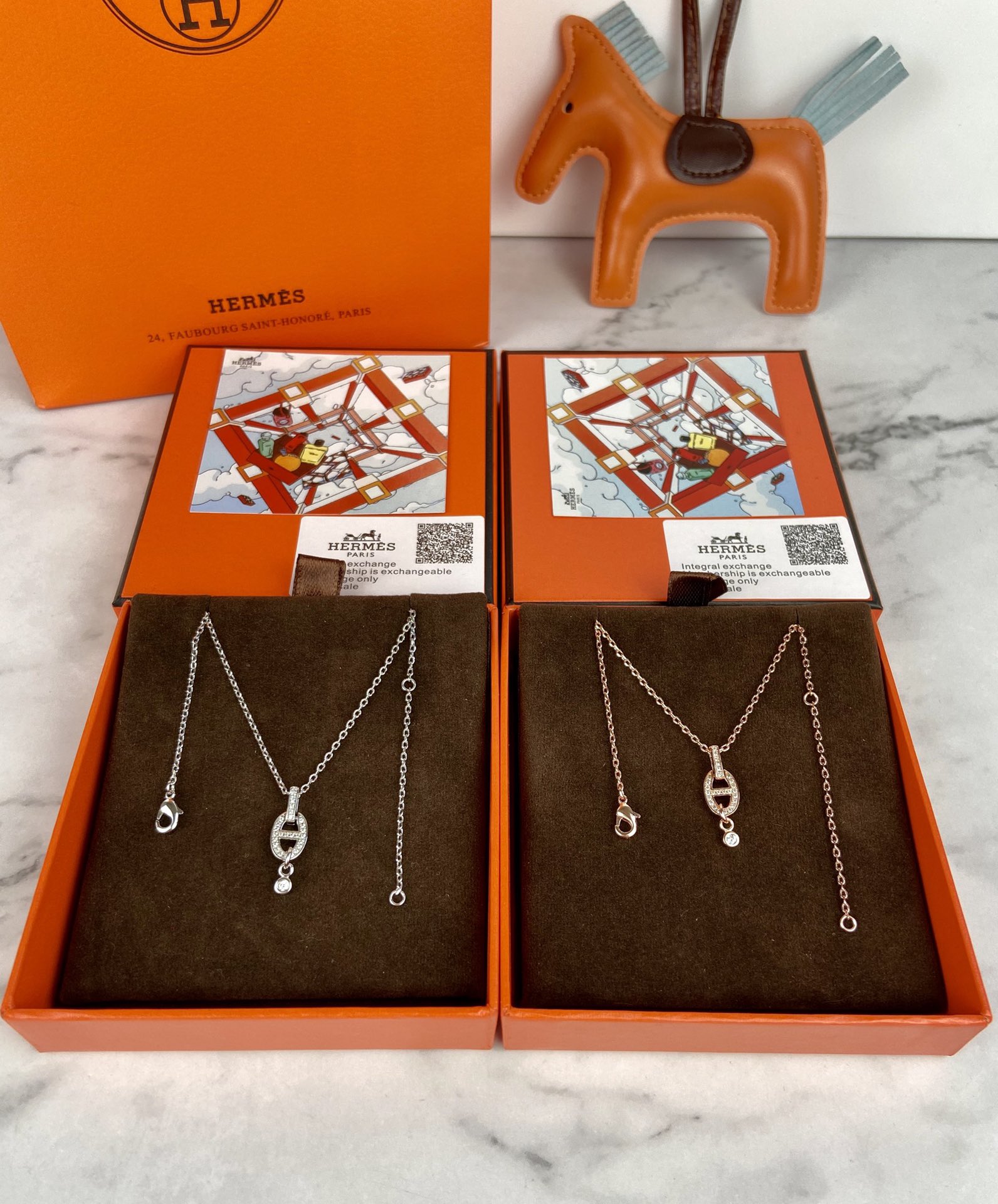 Hermes necklace