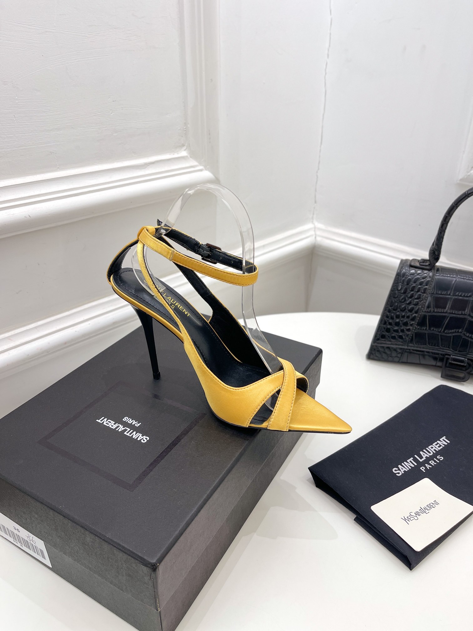 𝙎𝙖𝙞𝙣𝙩 𝙇𝙖𝙪𝙧𝙚𝙣𝙩 | 𝟐𝟎𝟐𝟏/𝐒𝐒 𝐧𝐞𝐰 YSL｜Roland 2022/fw early spring new baked high heels
