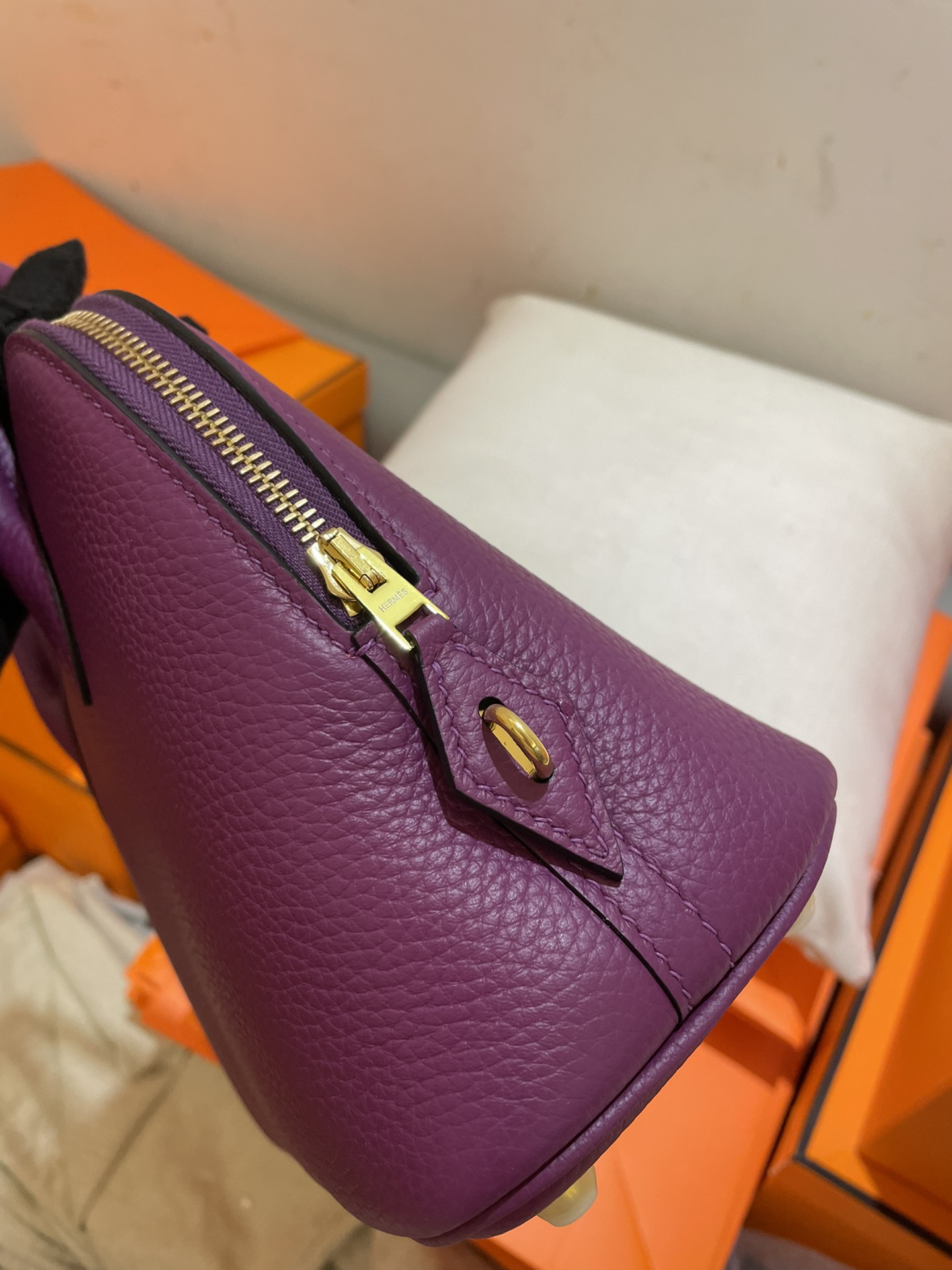 Bolide 25cm Original imported TC leather Anemone purple
