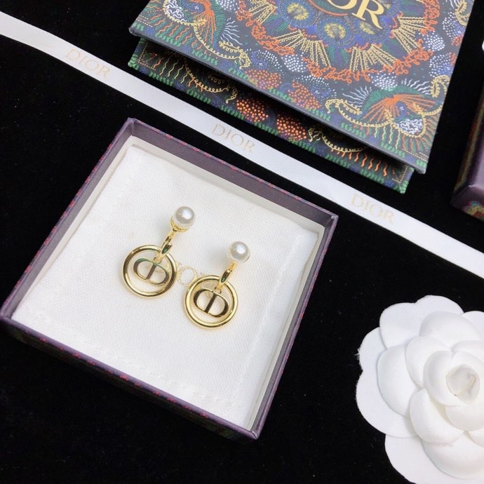 Dior Petit CD earrings