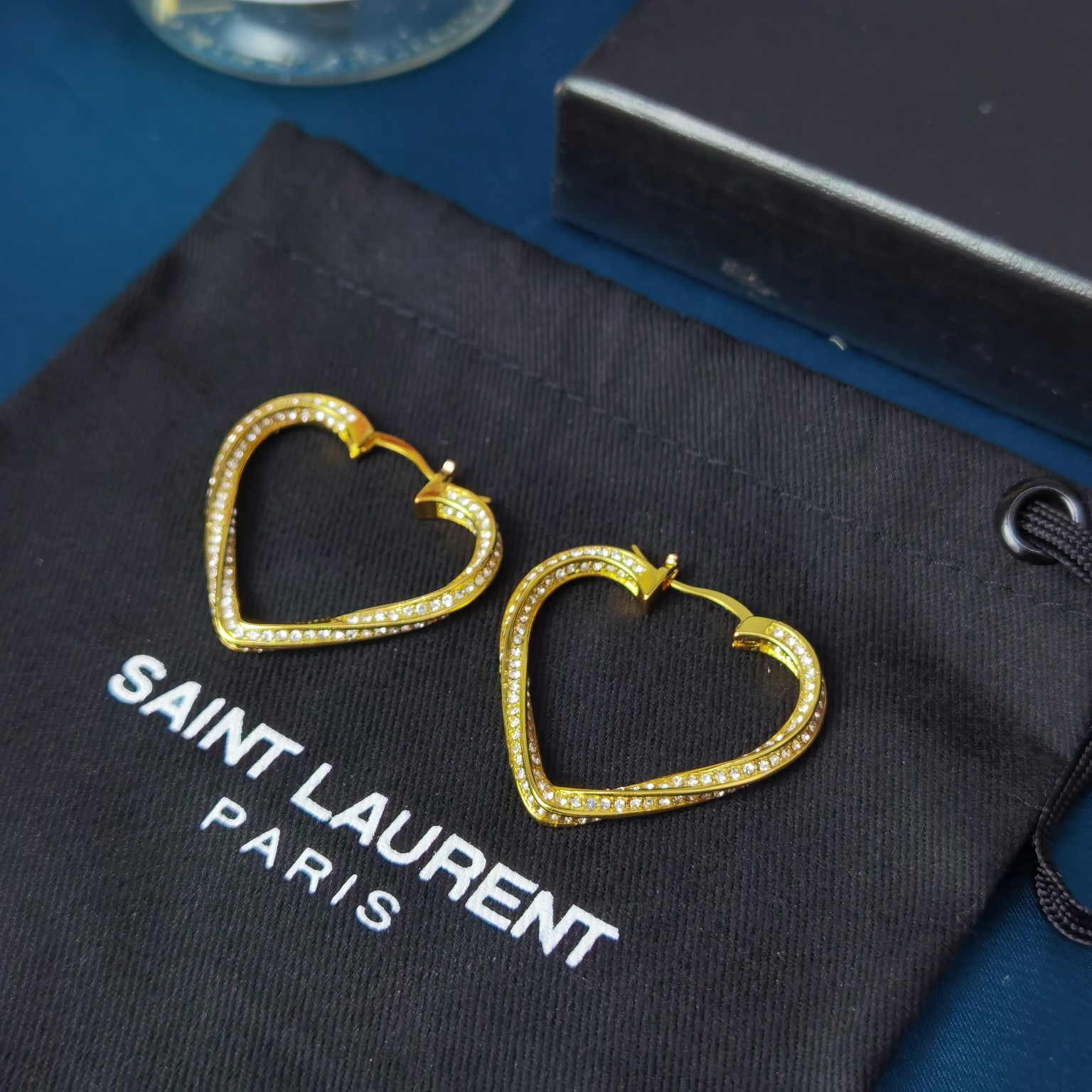 Saint Laurent YSL earrings studs