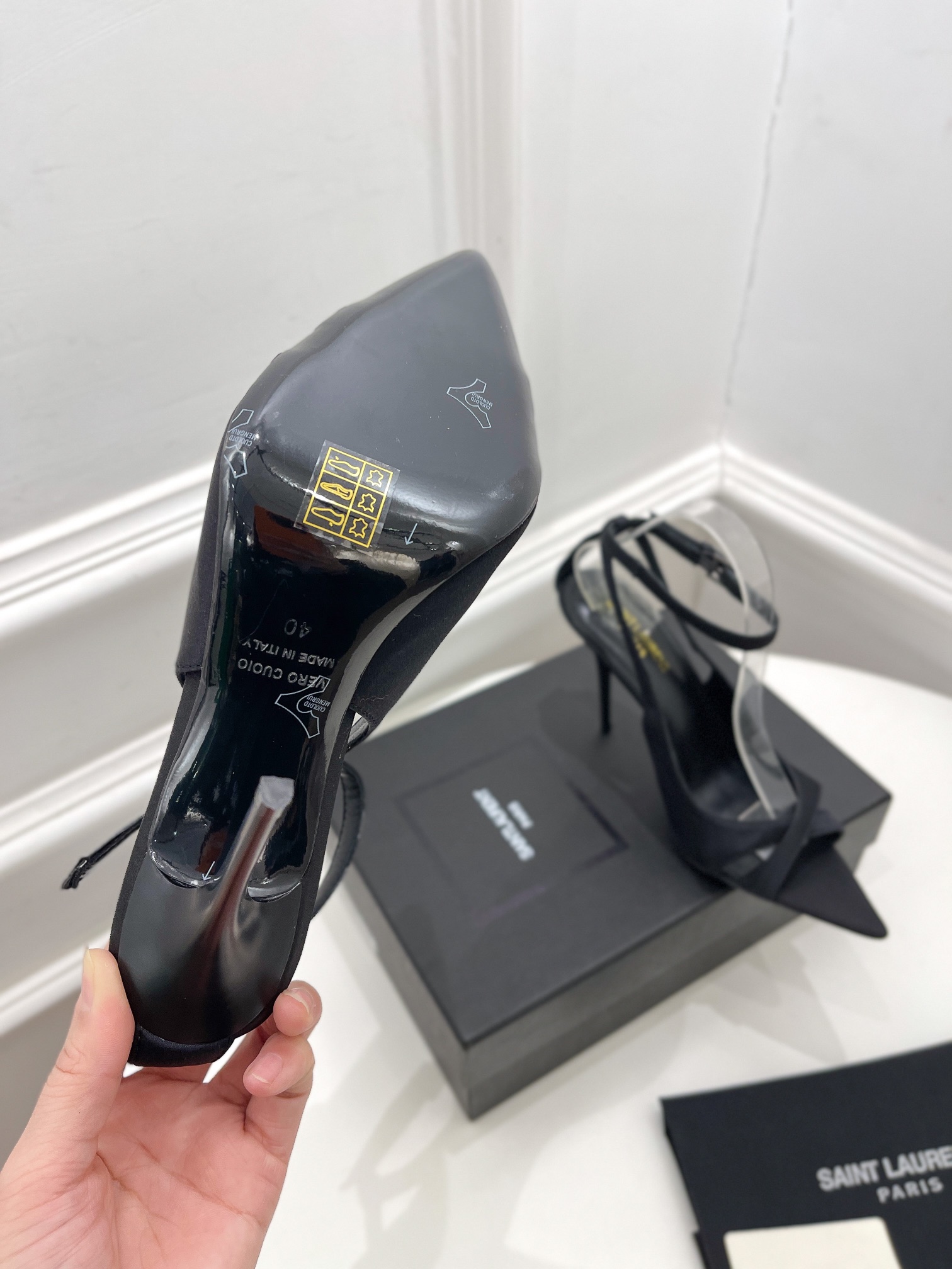 𝙎𝙖𝙞𝙣𝙩 𝙇𝙖𝙪𝙧𝙚𝙣𝙩 | 𝟐𝟎𝟐𝟏/𝐒𝐒 𝐧𝐞𝐰 YSL｜Roland 2022/fw early spring new baked high heels