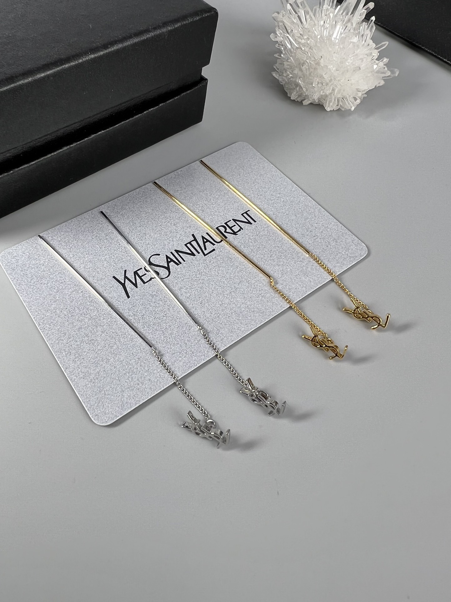 Saint Laurent YSL earrings studs