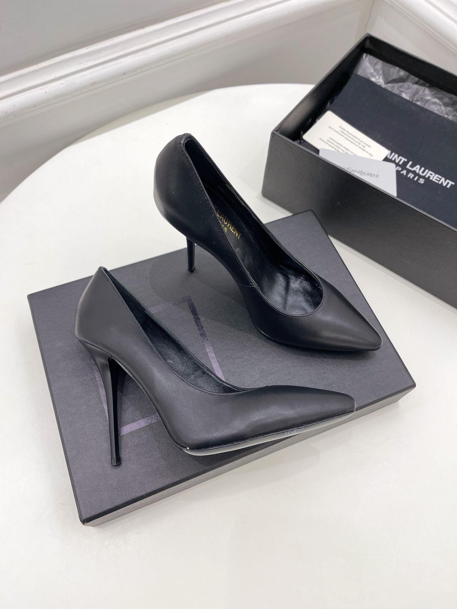 𝙎𝙖𝙞𝙣𝙩 𝙇𝙖𝙪𝙧𝙚𝙣𝙩 | 𝟐𝟎𝟐𝟏/𝐒𝐒 𝐧𝐞𝐰 YSL｜Roland 2022/fw early spring new baked high heels