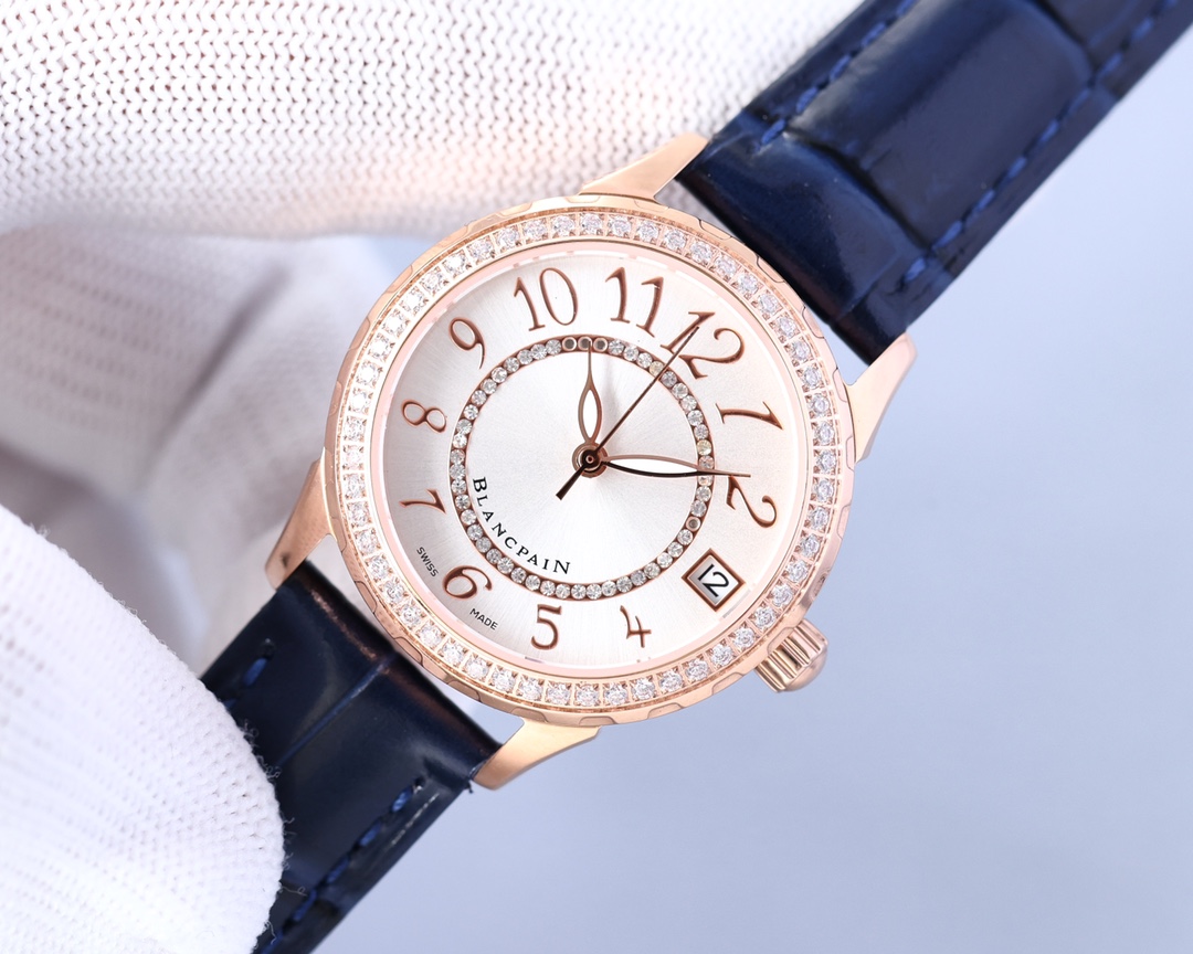 Blancpain - Fashion Women's Watch Night Time Super Luminous High-end Mother-of-Pearl Dial