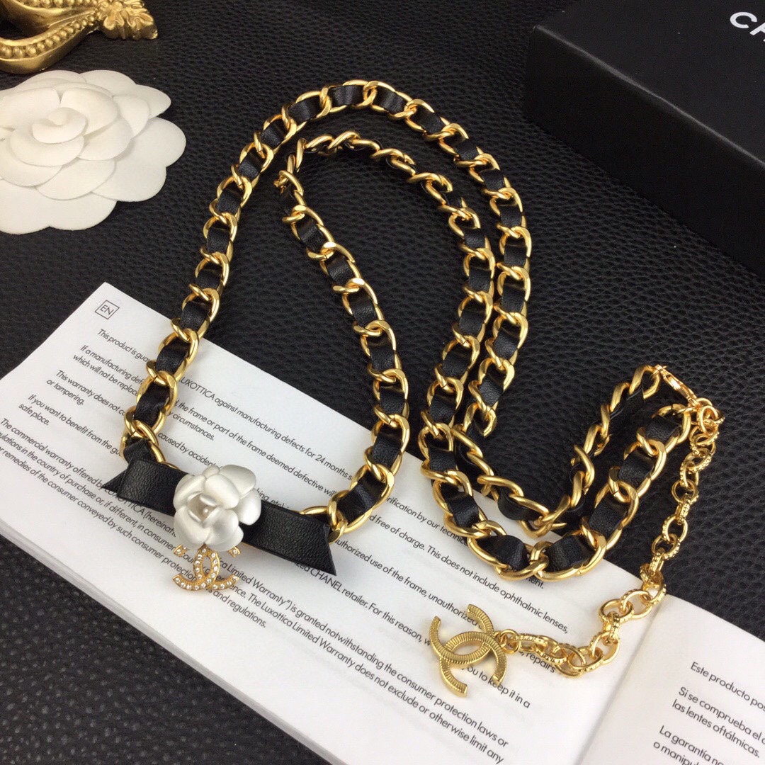 CHANEL🇫🇷Xiaoxiang camellia waist chain