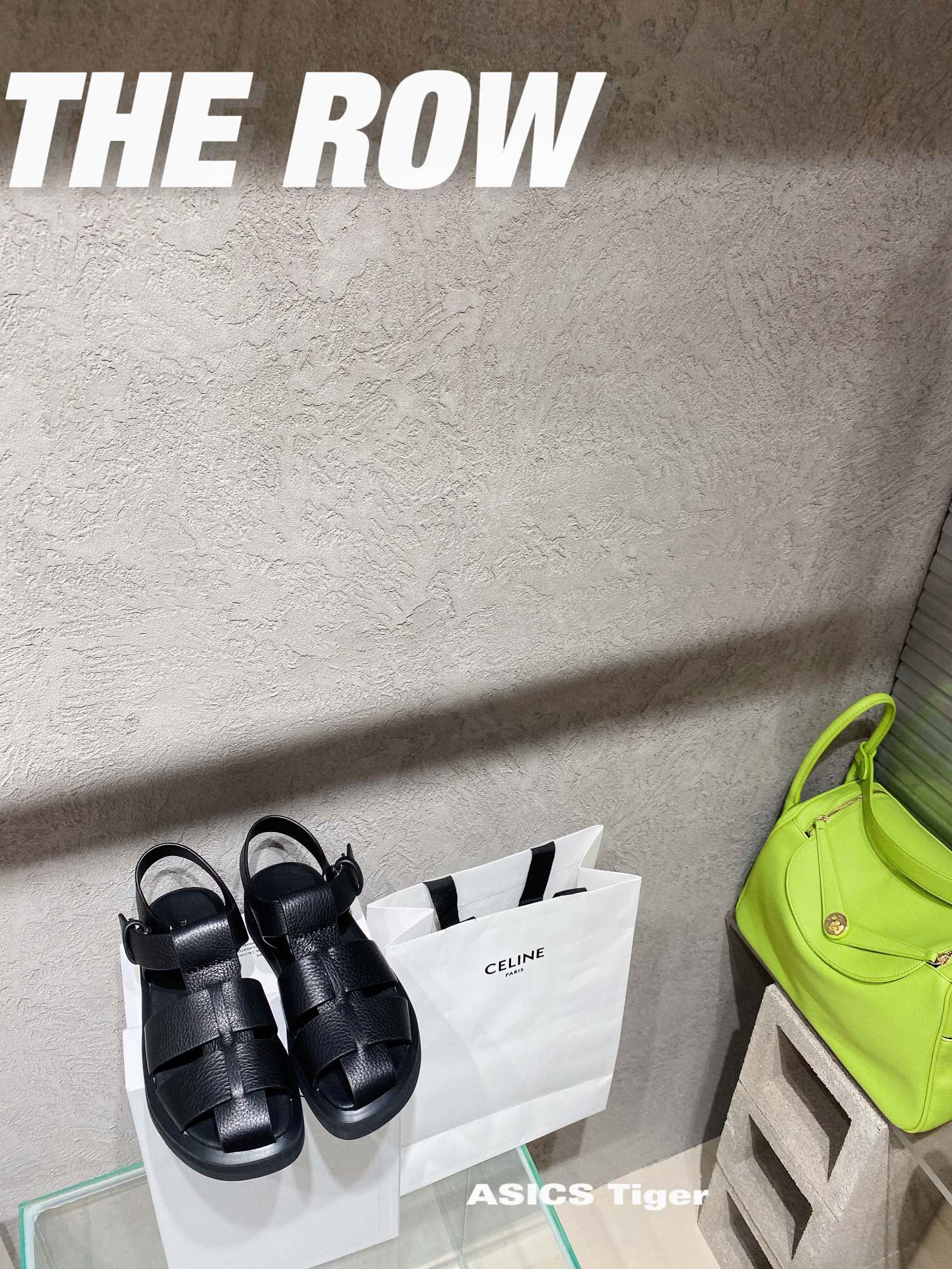 THE ROW Baotou Roman sandals, super soft calfskin thickness of about 40mm