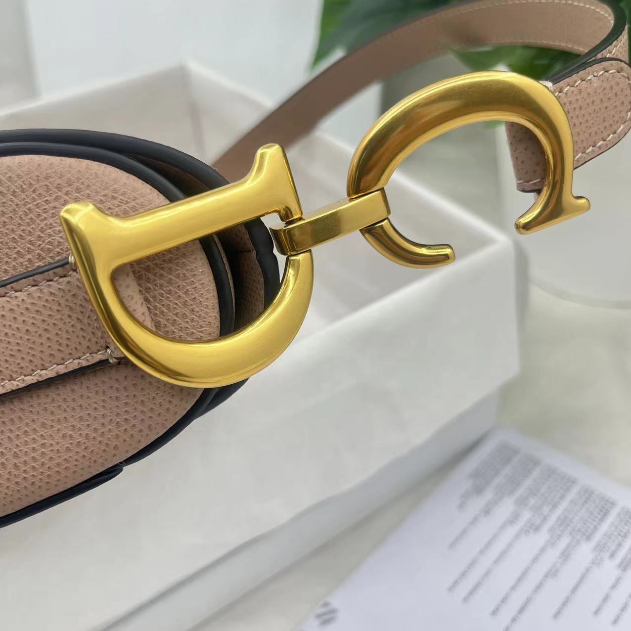 Dior saddle palm print collection