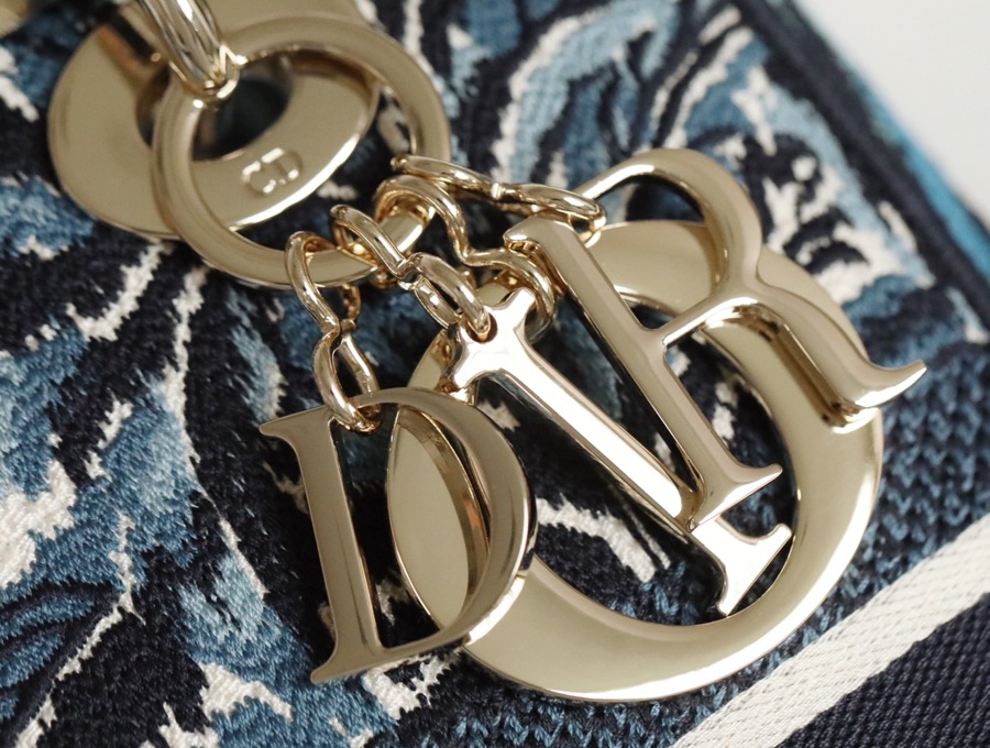 Dior LADY D-LITE five compartments Daffy Blue Coconut DR-031