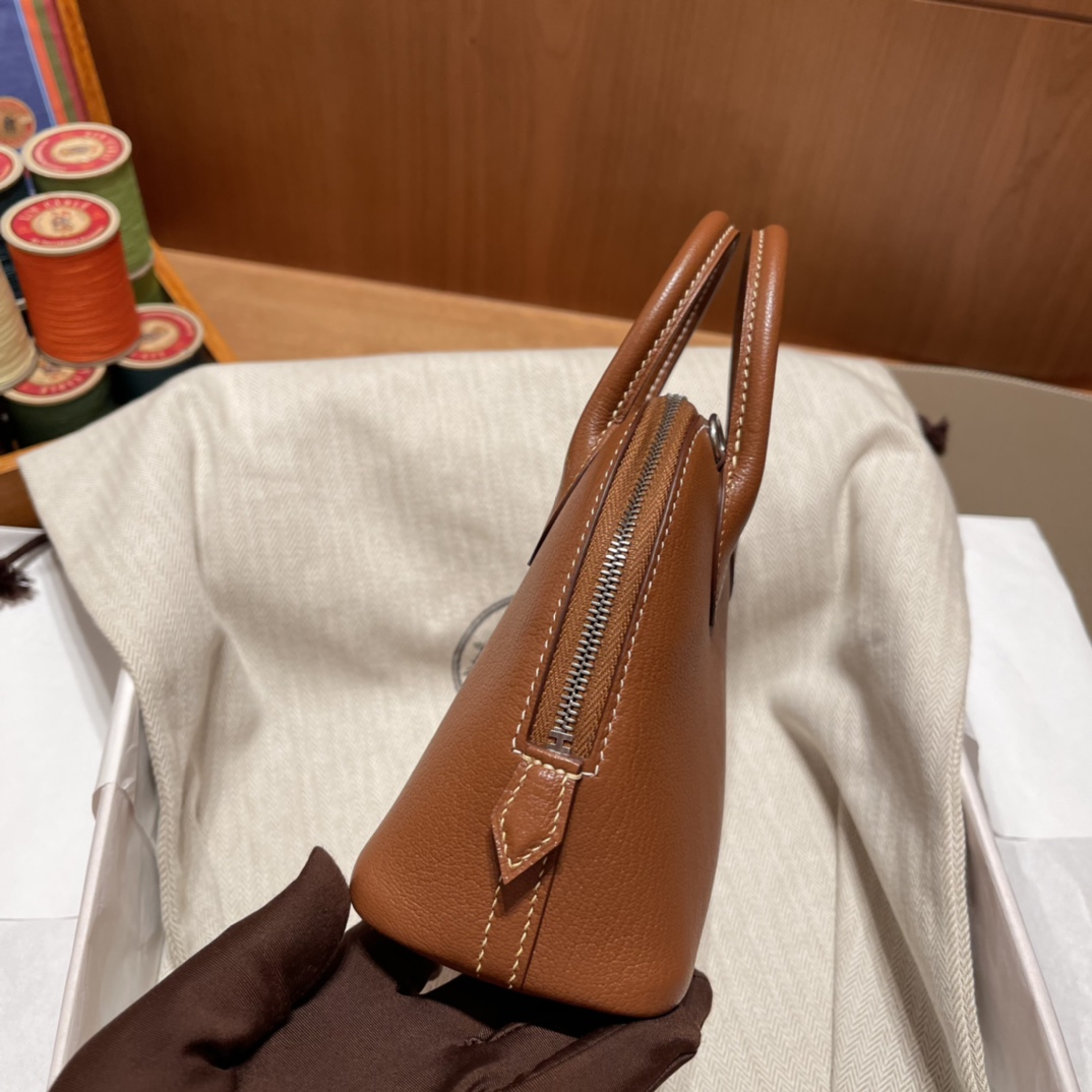 Bolide Mini 18CM Goatskin Mysore 37 Gold Brown Gold