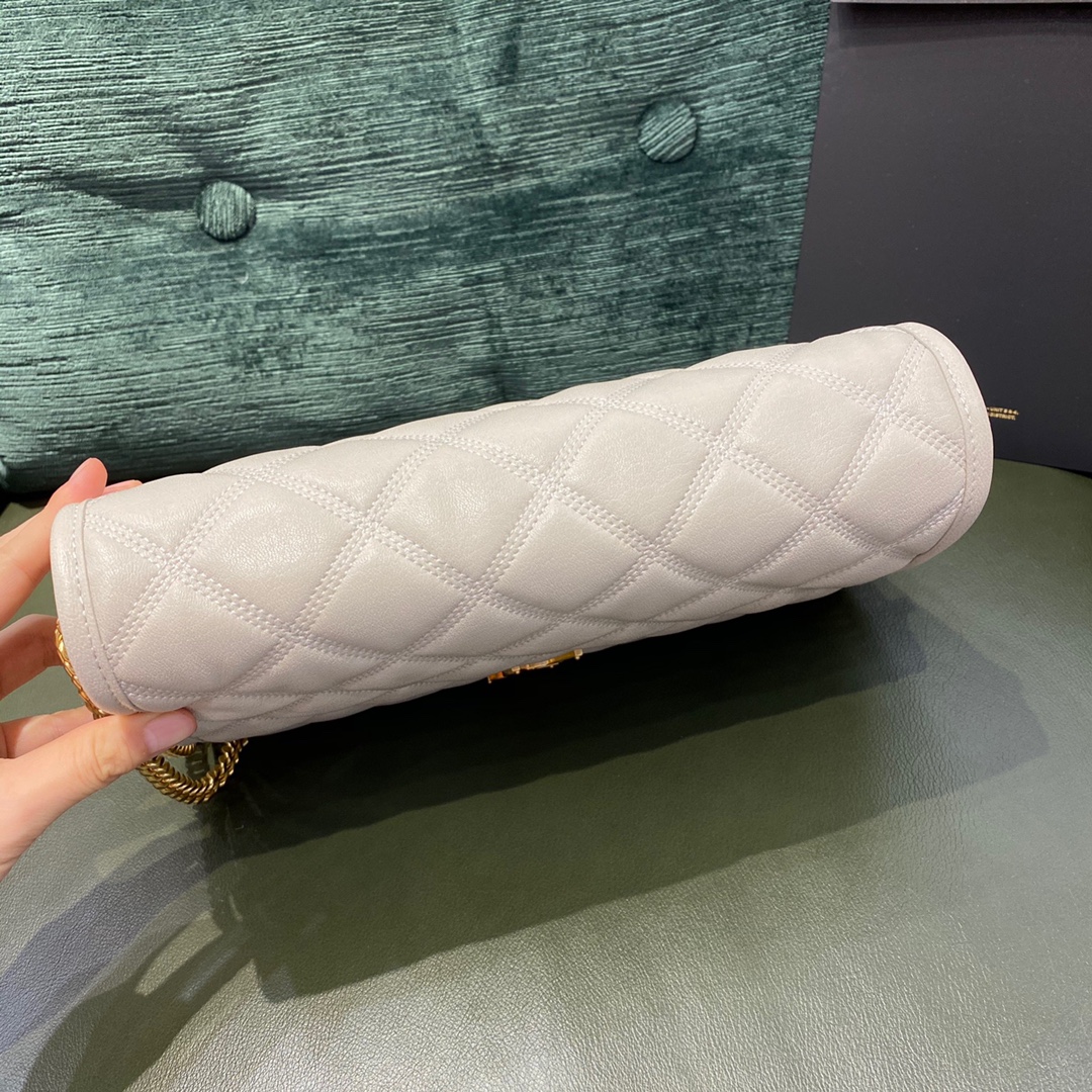 SAINT LAURENT 𝘽𝙀𝘾𝙆𝙔 𝟮𝟱𝙘𝙢   #629426 original leather.JD