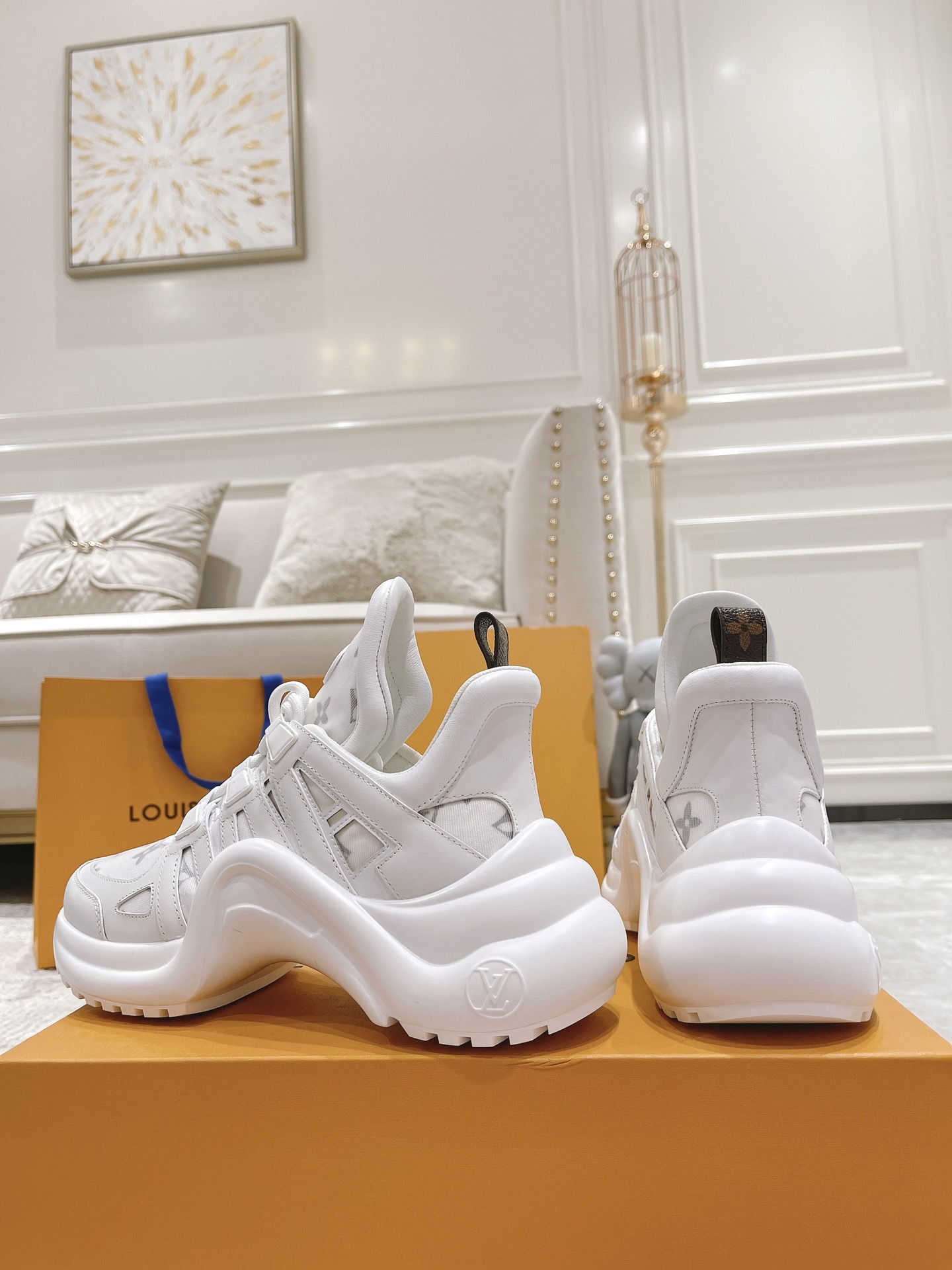 Louis Vuitton Archlight Donkey Brand Louis Vuitton Casual Sports Dad Shoes