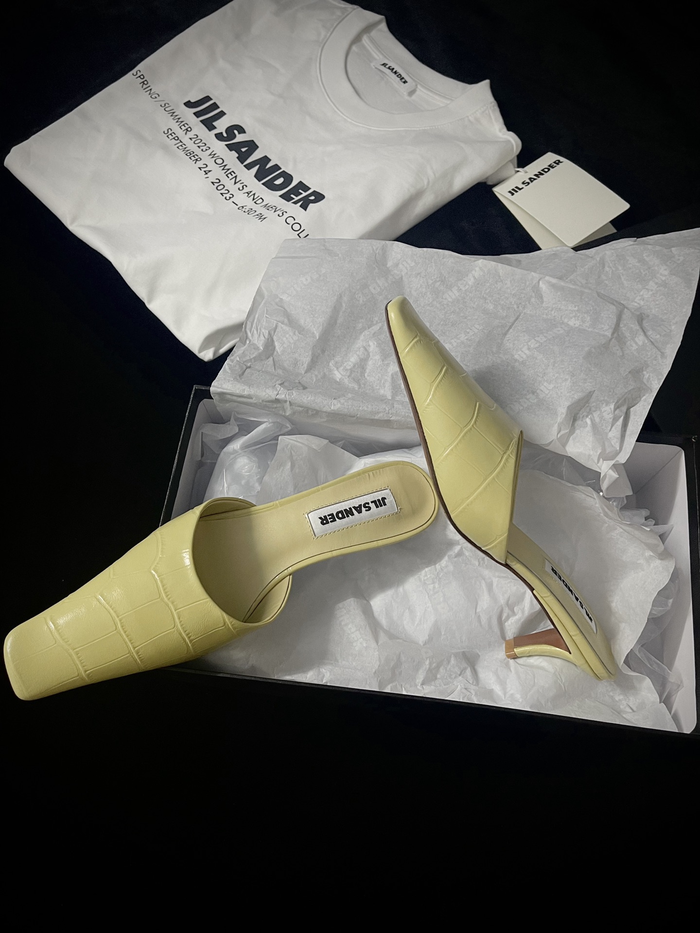 𝐉𝐢𝐥 𝐬𝐚𝐧𝐝𝐞𝐫｜𝟐𝟎𝟐𝟑/𝐒𝐒 𝐧𝐞𝐰 𝐀𝐖 fashionable slippers