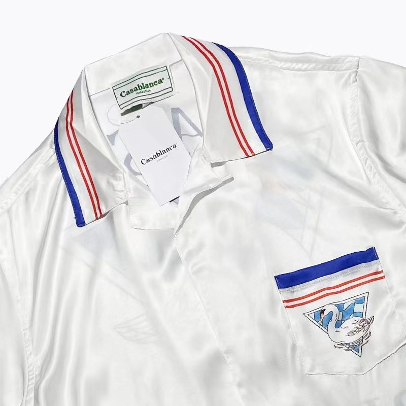 Casablanca swan short sleeve