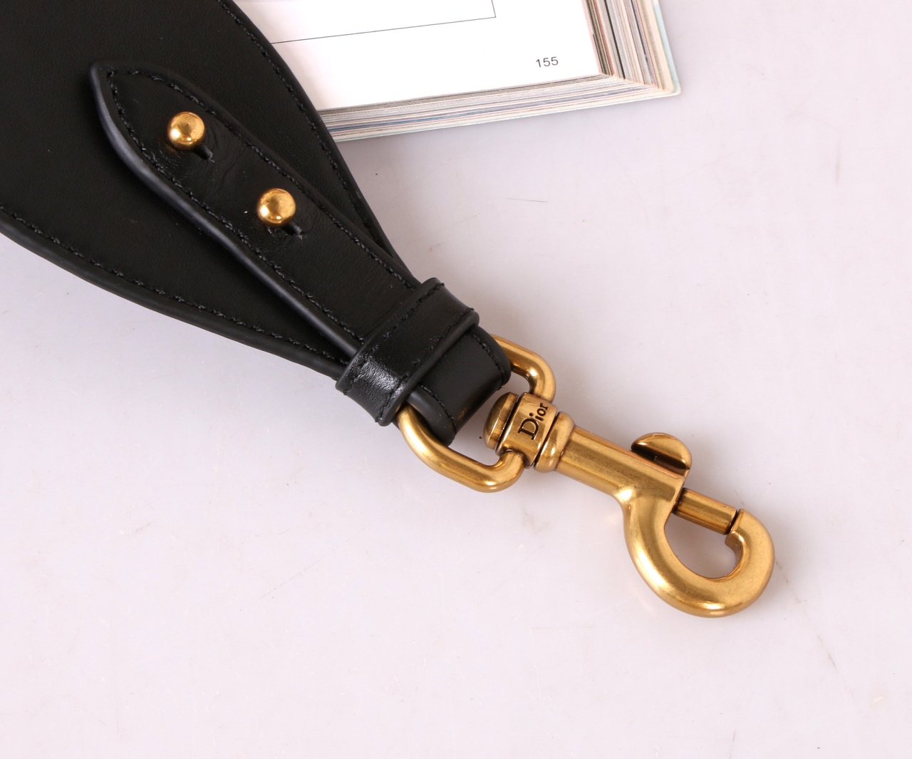 Dior personalized shoulder straps Imported custom solid brass fittings