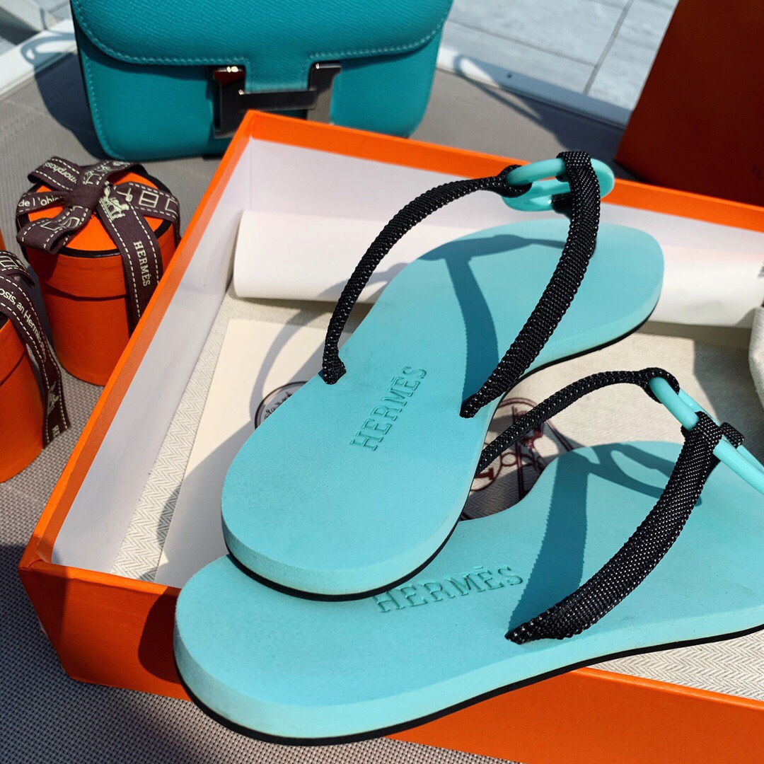 Hermes holiday series 🌈🏝🌤 pig nose flip flops sandals