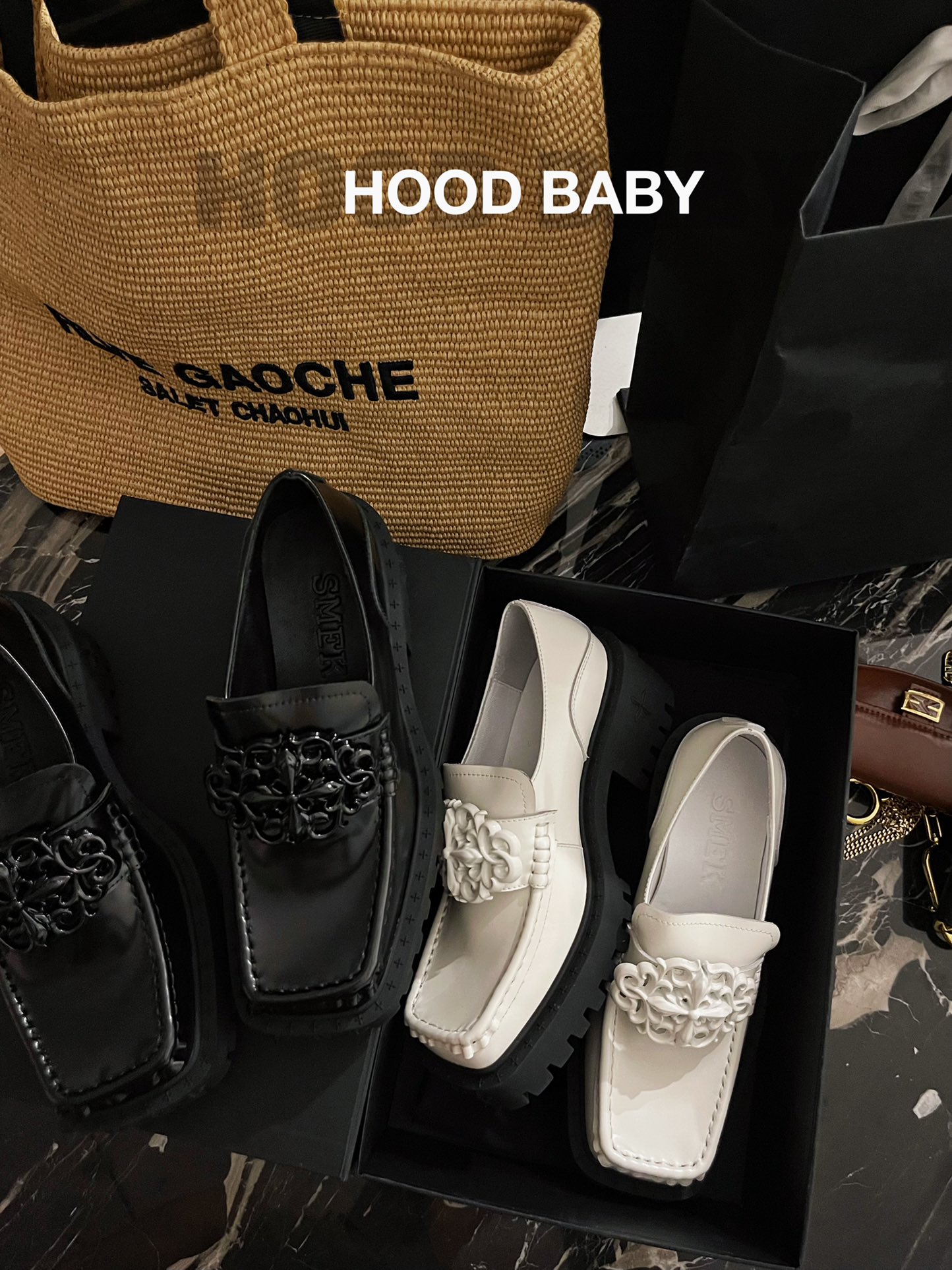 𝐒𝐌𝐅𝐊 ｜𝟐𝟎𝟐𝟐/𝐒𝐒 𝐧𝐞𝐰 GOOL GIRL can't resist the square toe Louboutins Customized cowhide upper