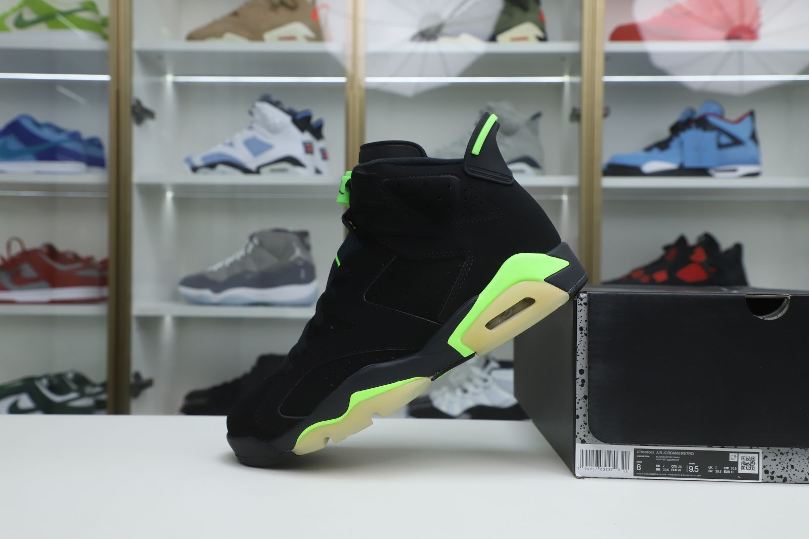 AIR JORDAN 6 RETRO ELECTRIC GREEN