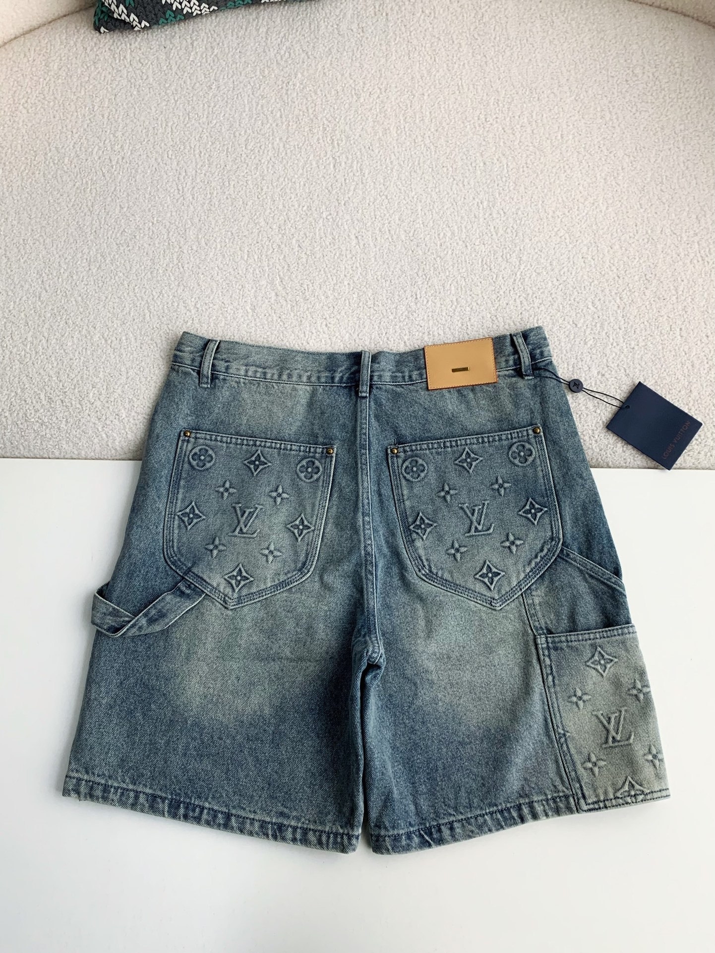 LOUIS VUITTON Jean shorts