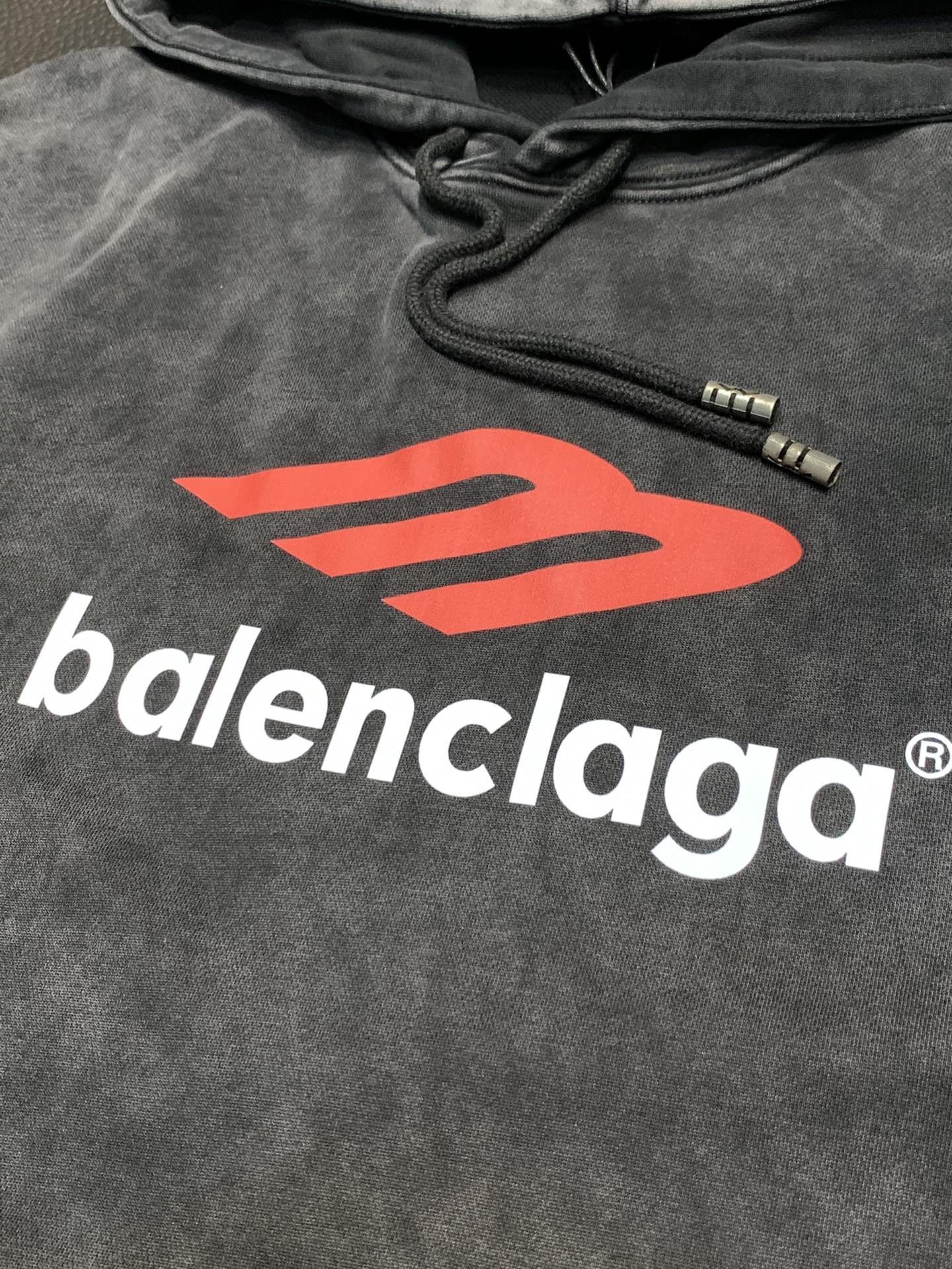 Balenciaga Men's casual hooded sweatshirt