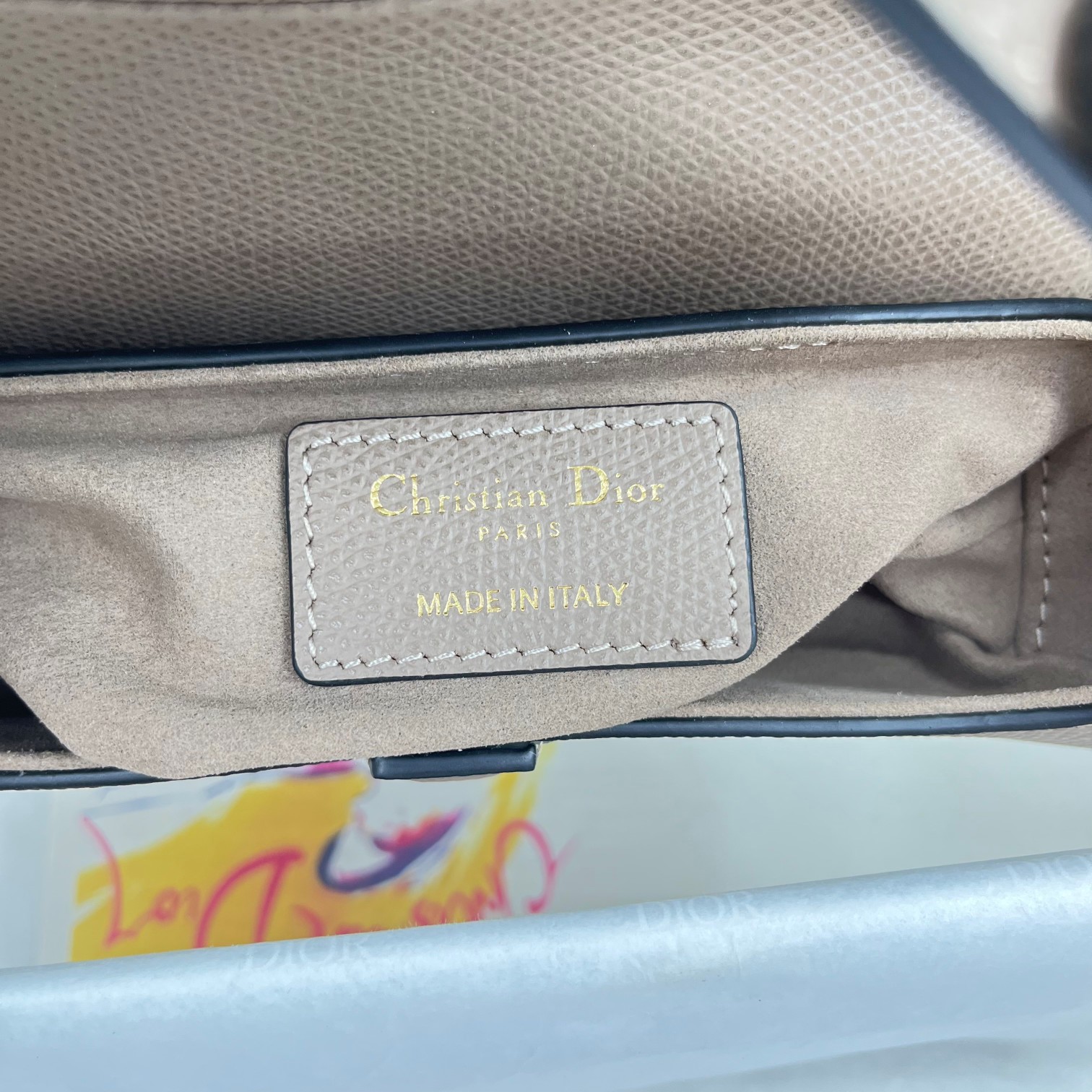 Dior saddle palm print collection