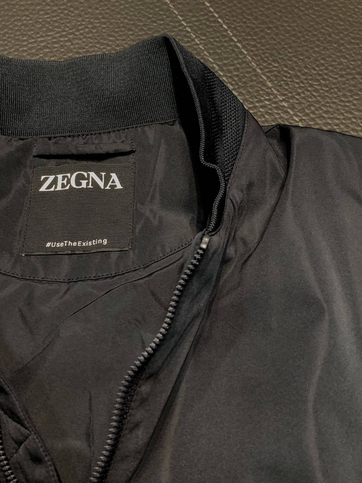 Zegna casual knitted jacket