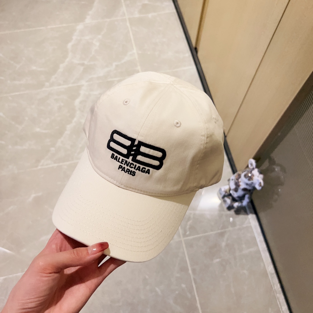 [Balenciaga] 2023 new style embroidered baseball cap