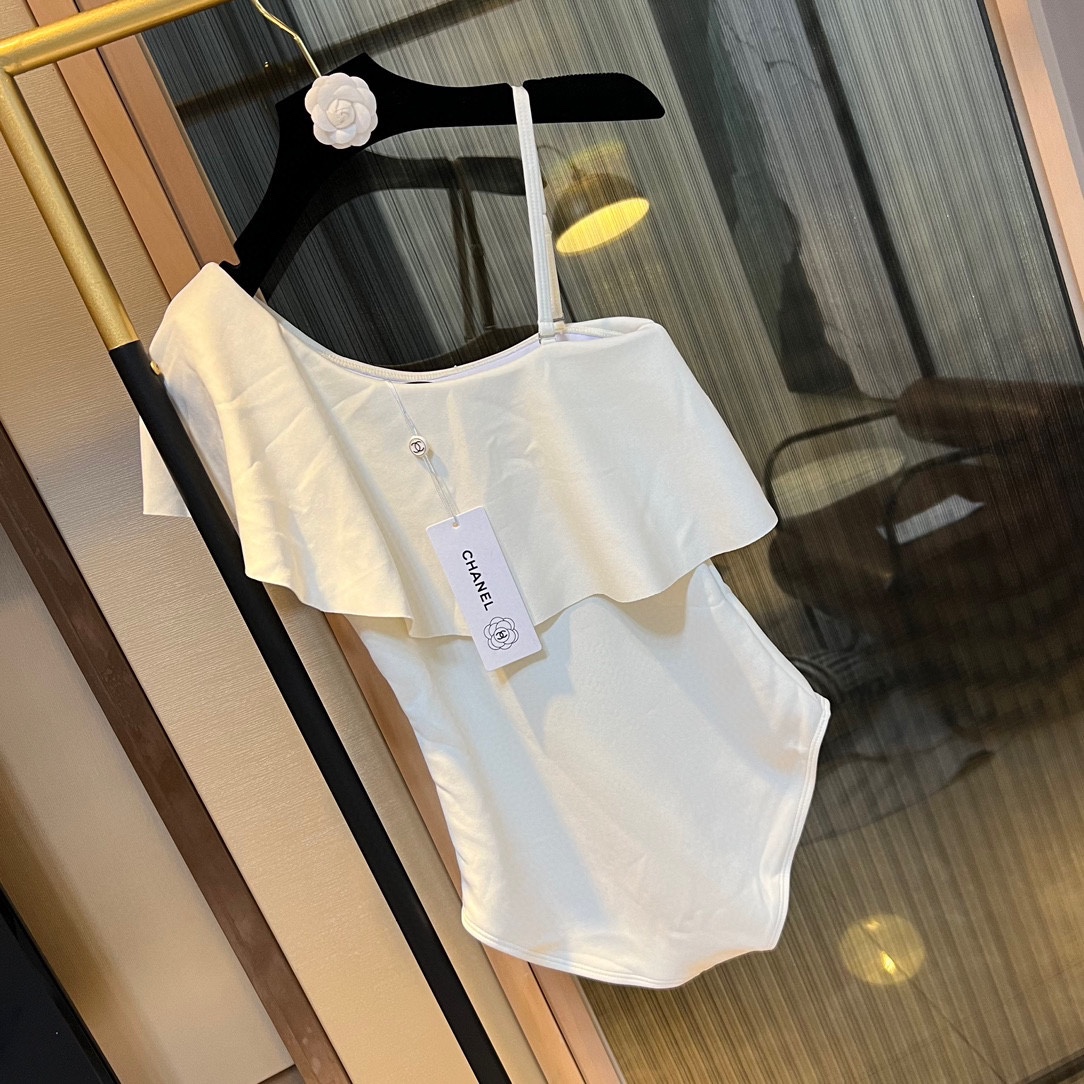 Chanel haute couture one-piece swimsuit