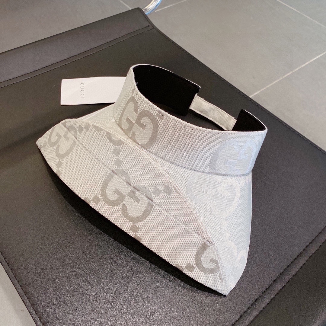 GUCCI foldable empty top visor