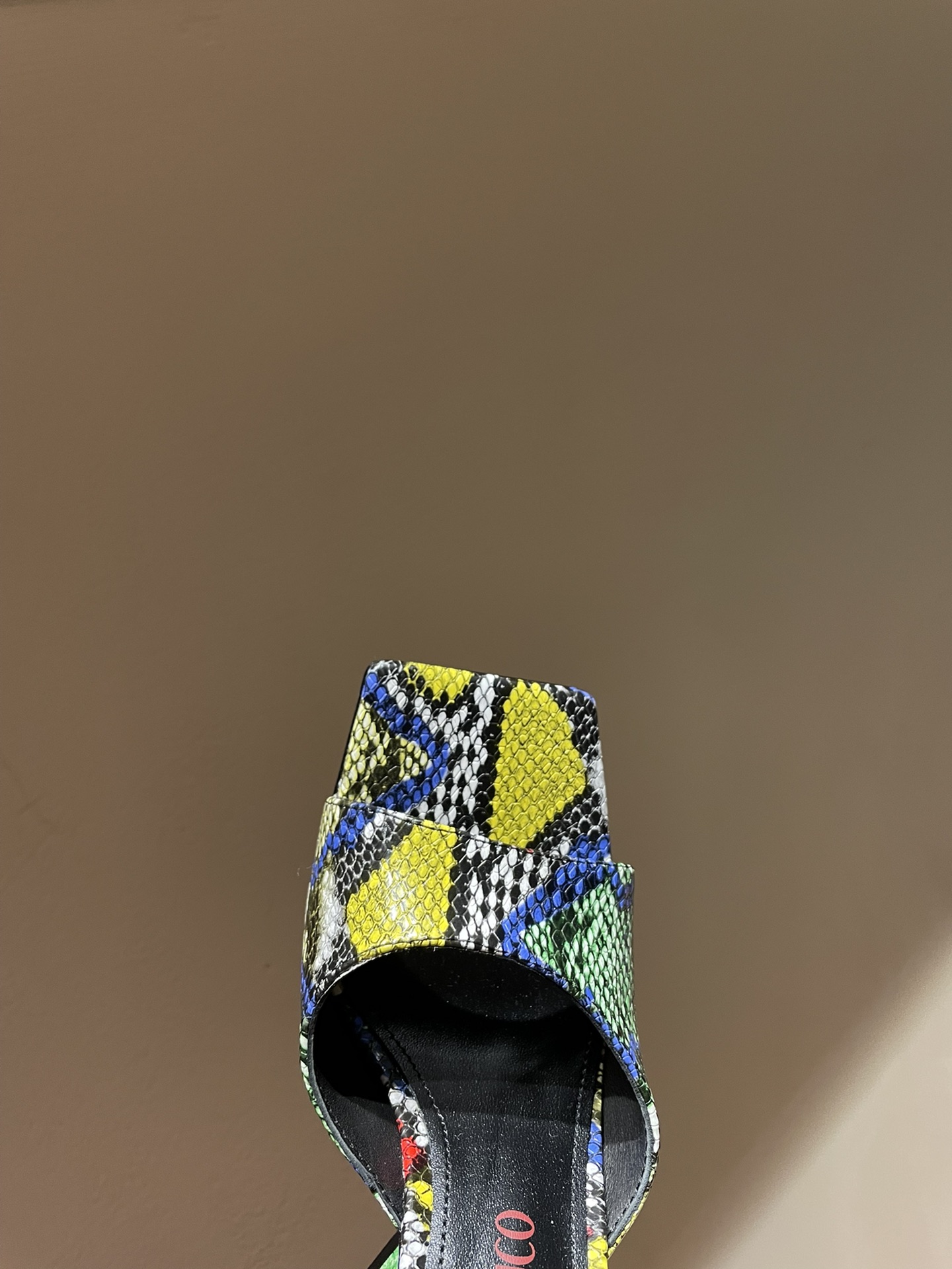 TheAttico | 𝟐𝟎𝟐𝟐𝟐/𝐒𝐒 𝐧𝐞𝐰 Spring/Summer 2021 collection The Attico personality triangle heel high heel sandals