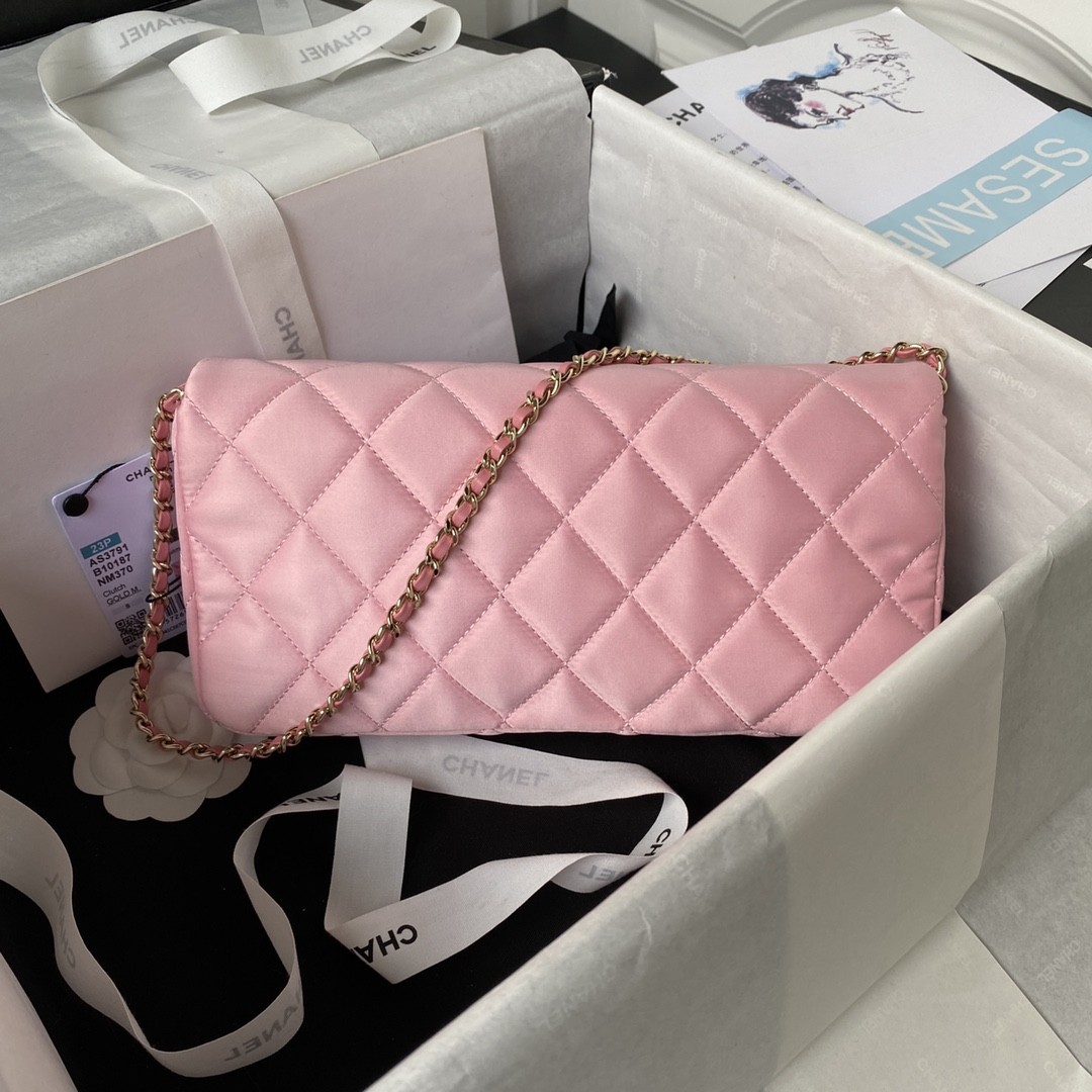 Chanel 23A Hot Selling Pearl Stick Bag AS3791, Top Quality Size: 11.5 * 26 * 4cm