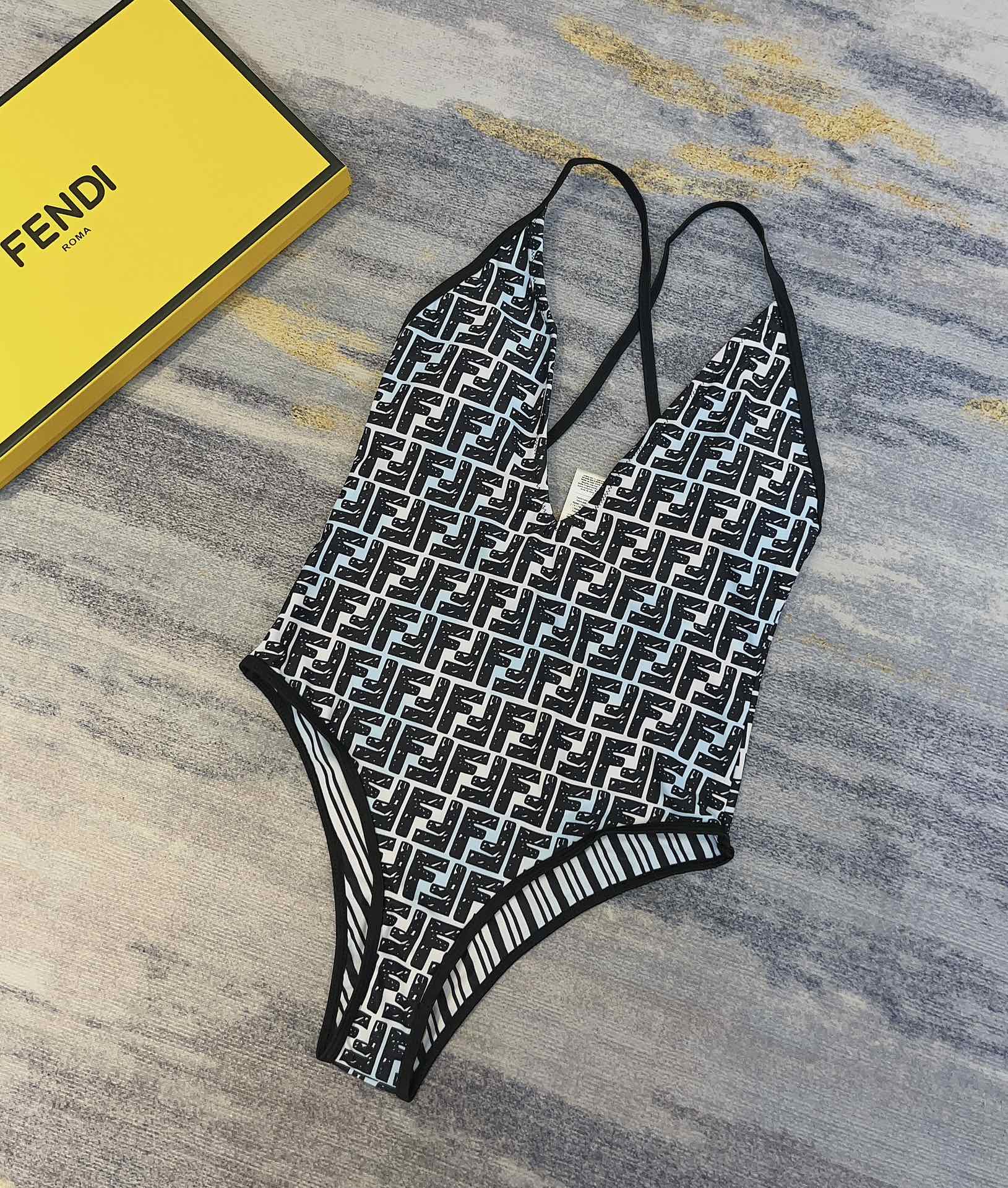 Fendi women's new one-piece bikini