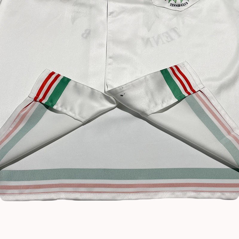 Casablanca SS21 Spring/summer Tennis Clu short shirts