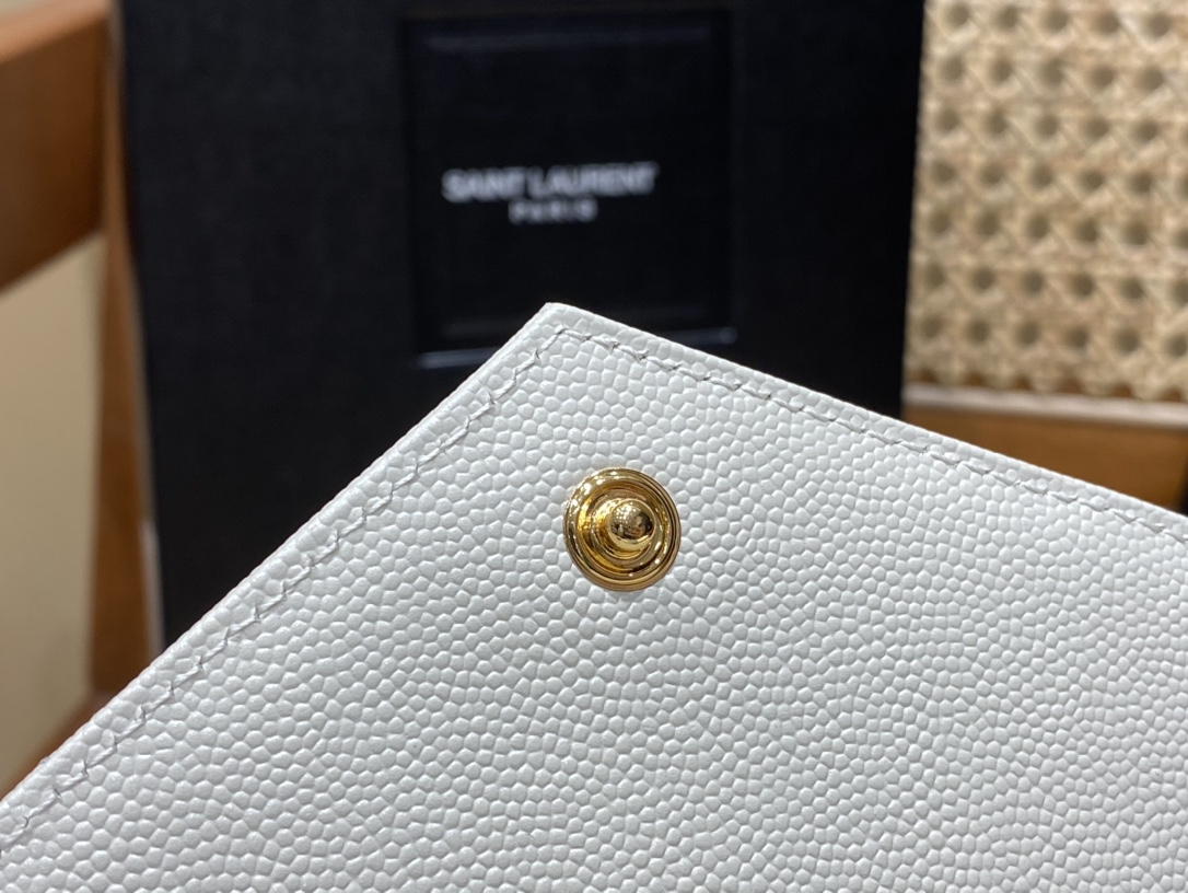 SAINT LAURENT 𝙈𝙊𝙉𝙊𝙂𝙍𝘼𝙈 𝙈𝙄𝙓 𝙈𝘼𝙏𝙀𝙇𝘼𝙎𝙎É #620280 original leather