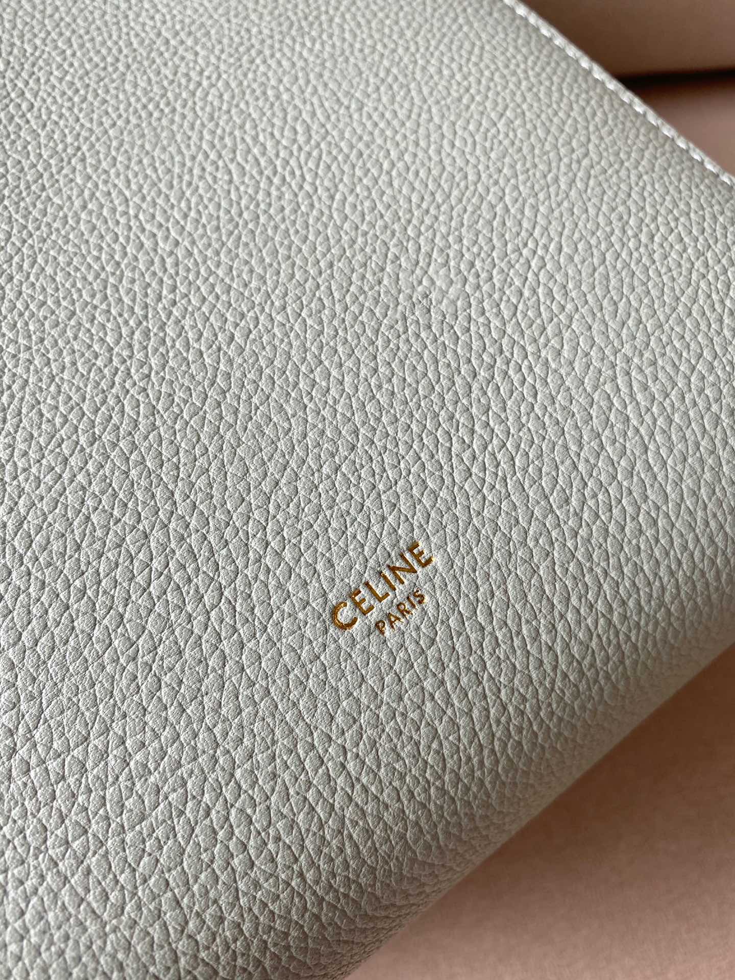 𝐂𝐞𝐥𝐢𝐧𝐞 SANGLE BUCKET Small wide striped fabric bucket bag